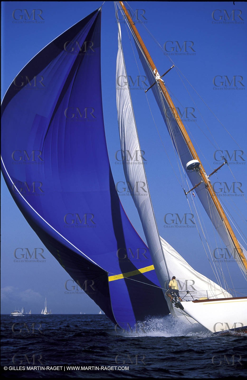 Sailing, Classic yachts, Voiles de Saint-Tropez 2003