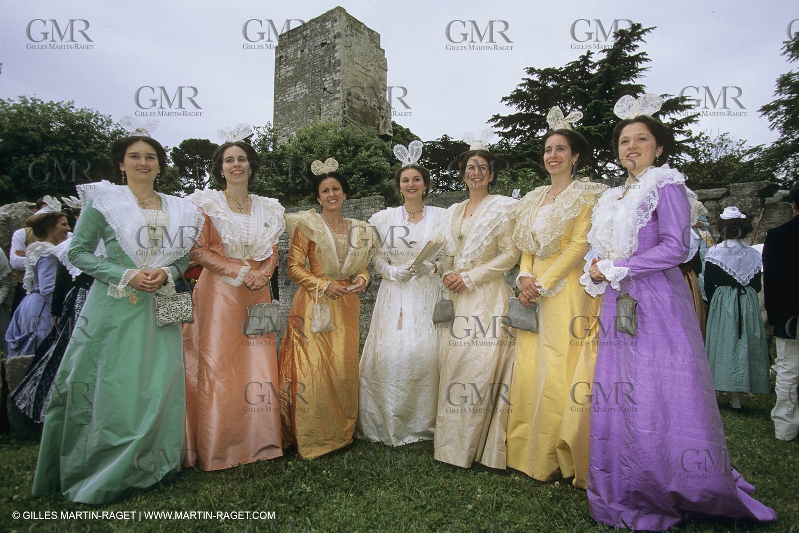 France, Provence, Traditionnal costume from Arles
