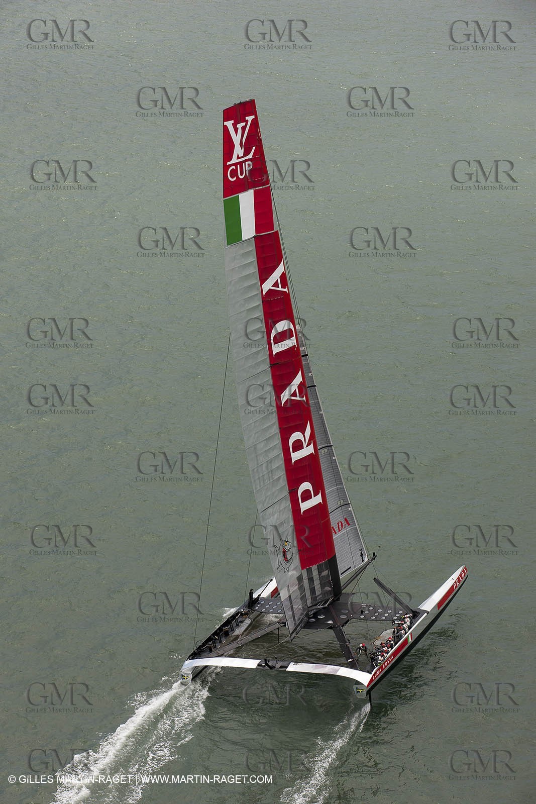 10 07 2013 - San Francisco (USA,CA) - 34th America's Cup - Louis Vuitton Cup - Round Robin - Race Day 3 - Luna Rossa Vs Artemis (DNS)