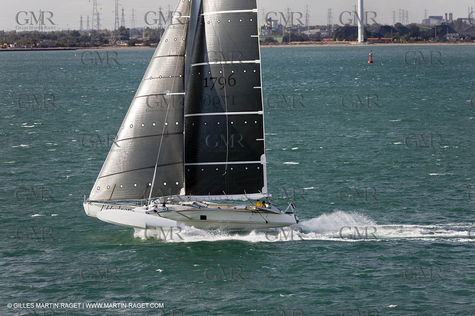 03 10 2008 - Fos   mer (FRA, 13) - L'Hydroptère - Speed record attempt
