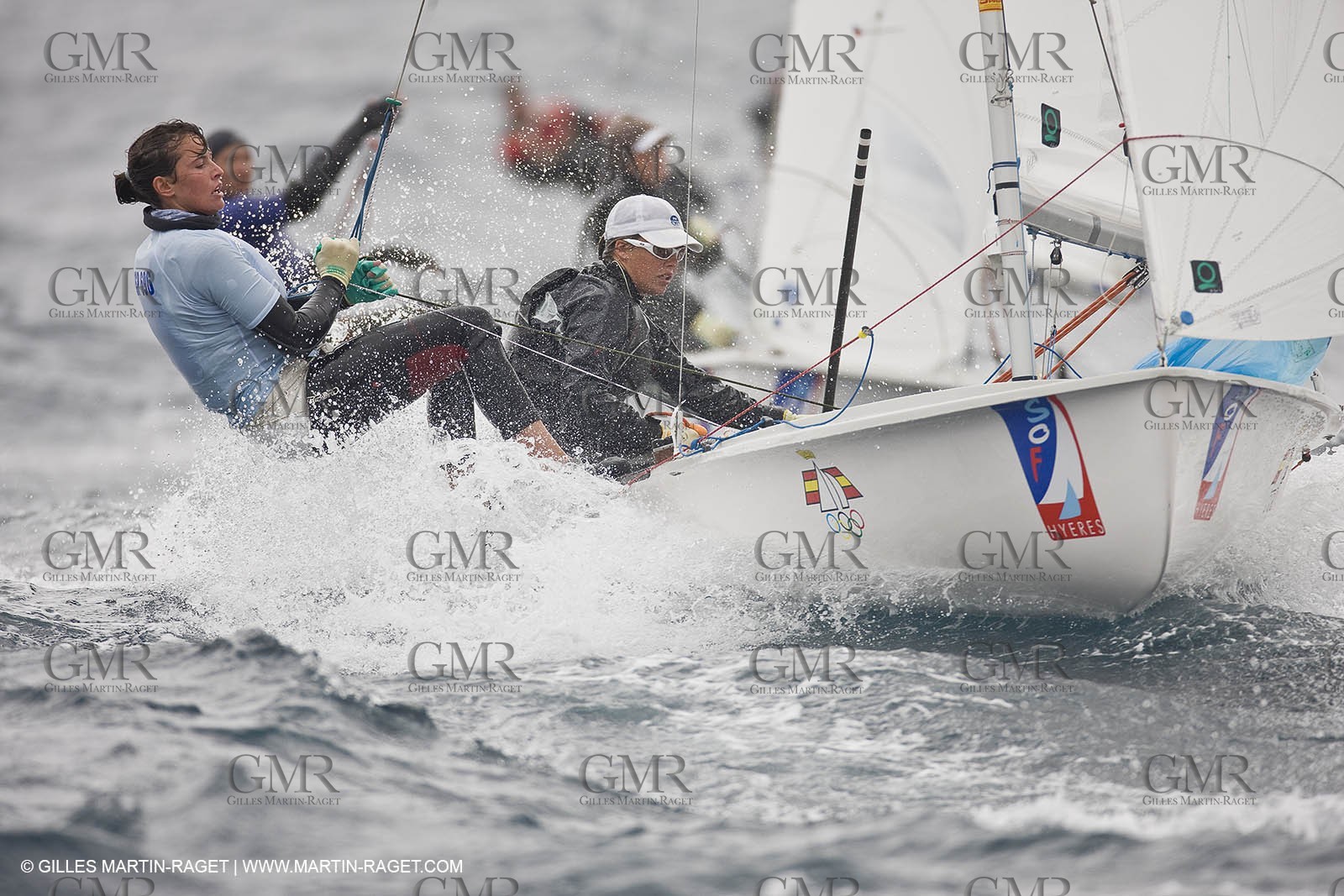 20 04 2008 - Hyères (FRA,83) - Hyères Olympic Week - Day 1.