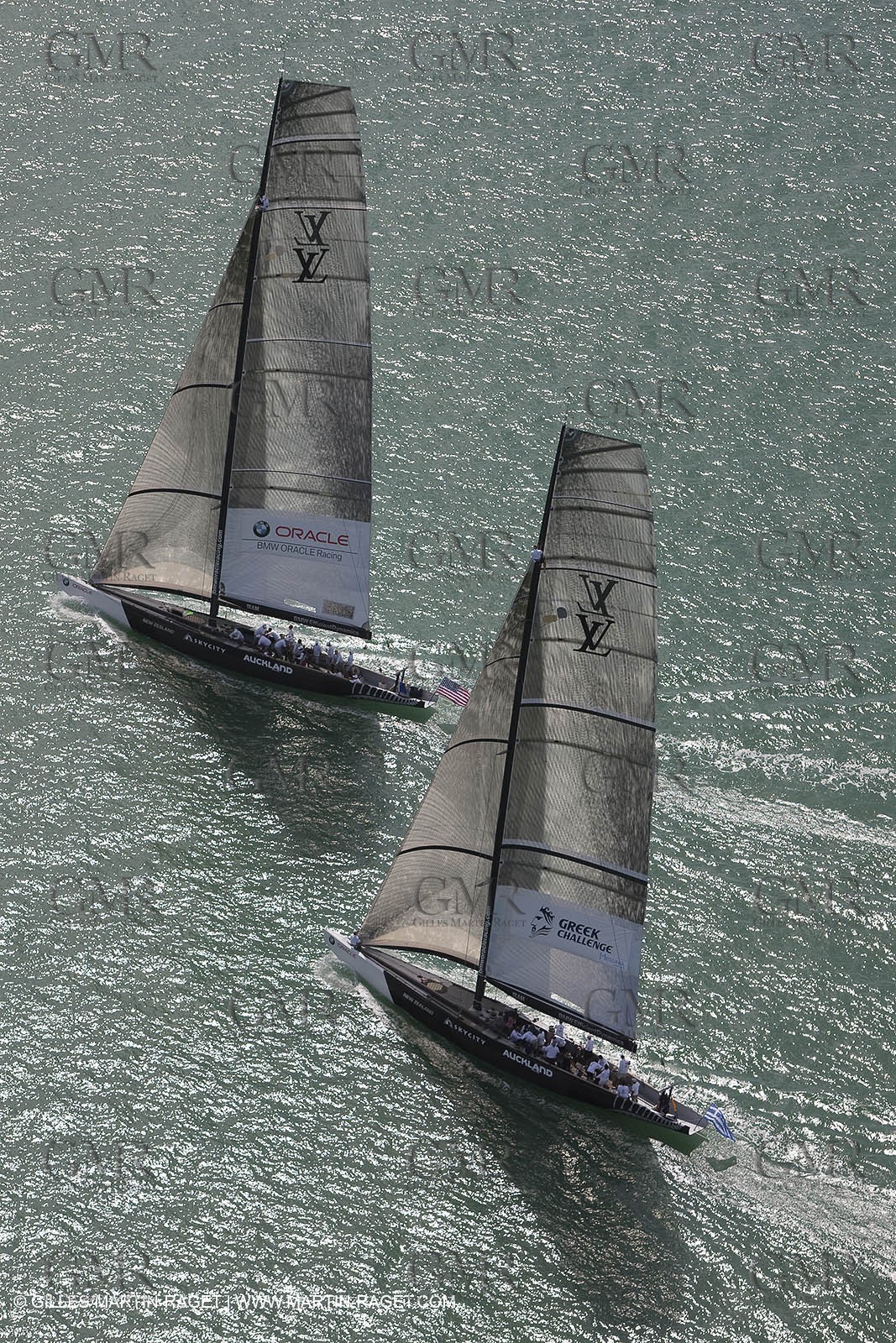 29 01 2009 - Auckland (NZL) -  Louis Vuitton Pacific Series - BMW ORACLE Racing - Training