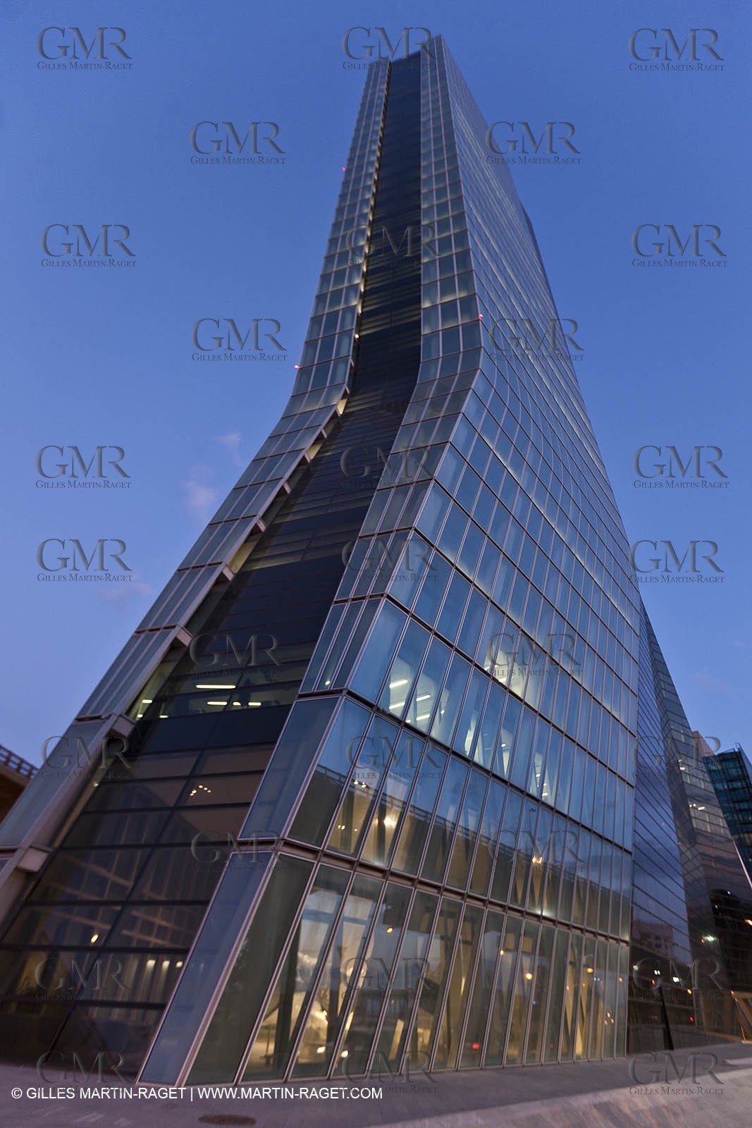 08 03 2012 - Marseille (FRA, 13) - Euromediterranée distrcit - CGA-CGM tower