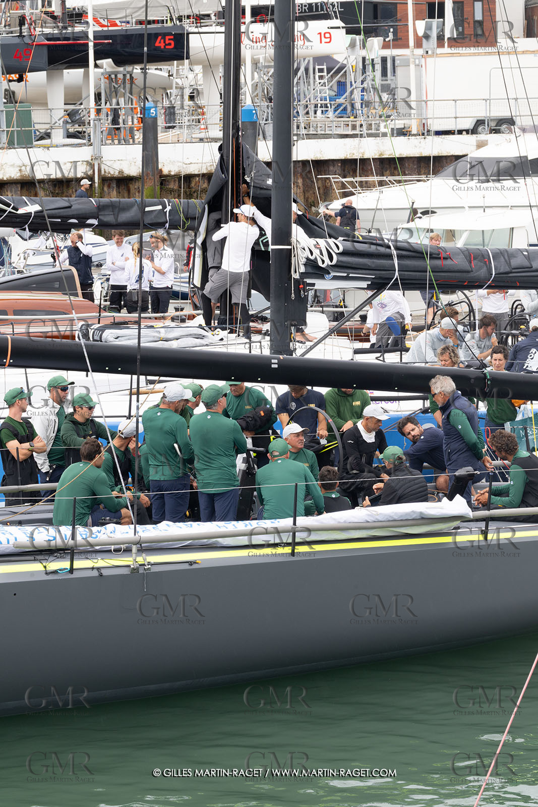 19 07 2025, Cowes (UK, IOW), Admiral's Cup 2025, Channel Race Start