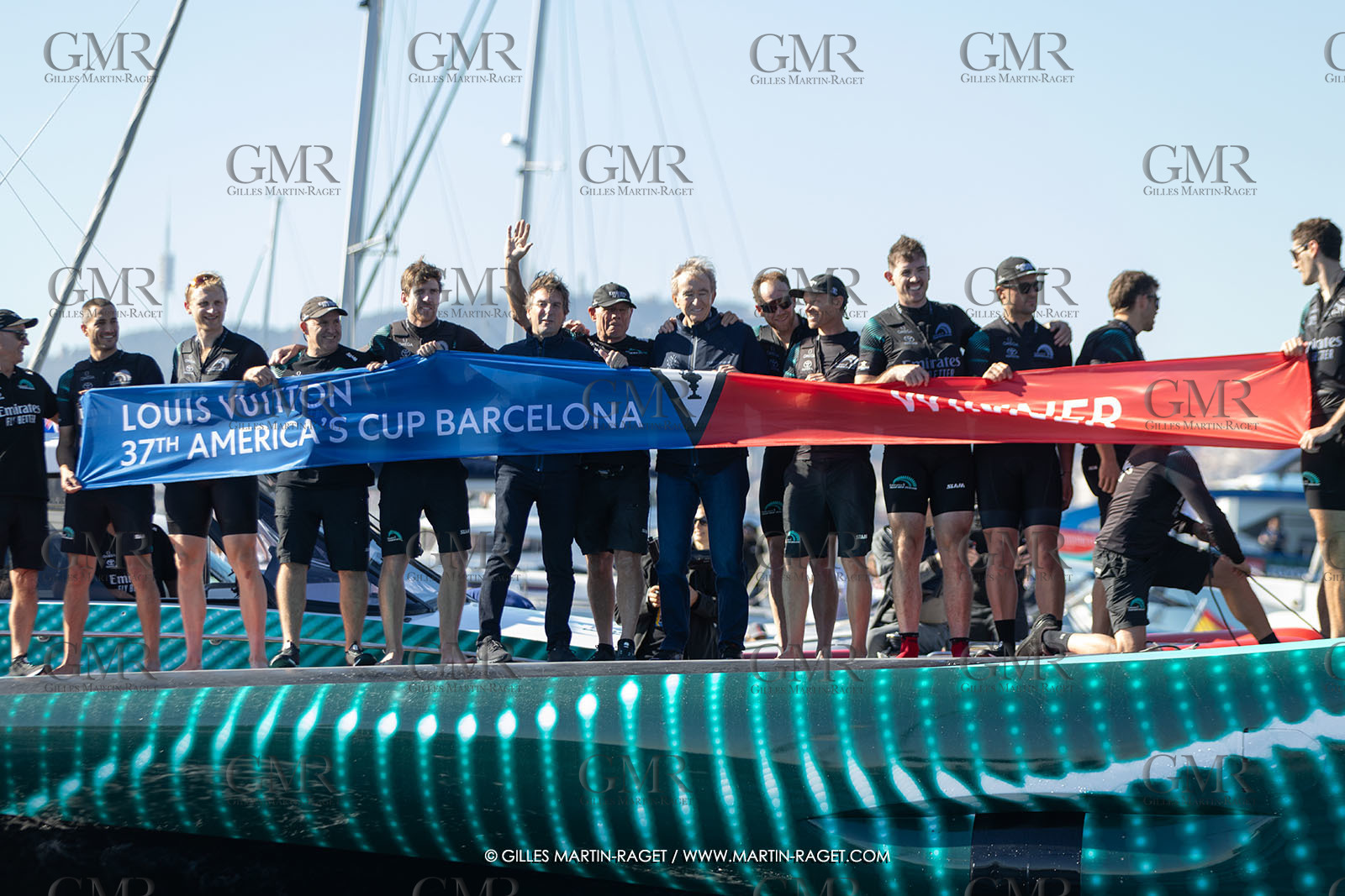 19 10 2024, Barcelona (ESP), Louis Vuitton 37th America's Cup, Final Match, Race Day 6