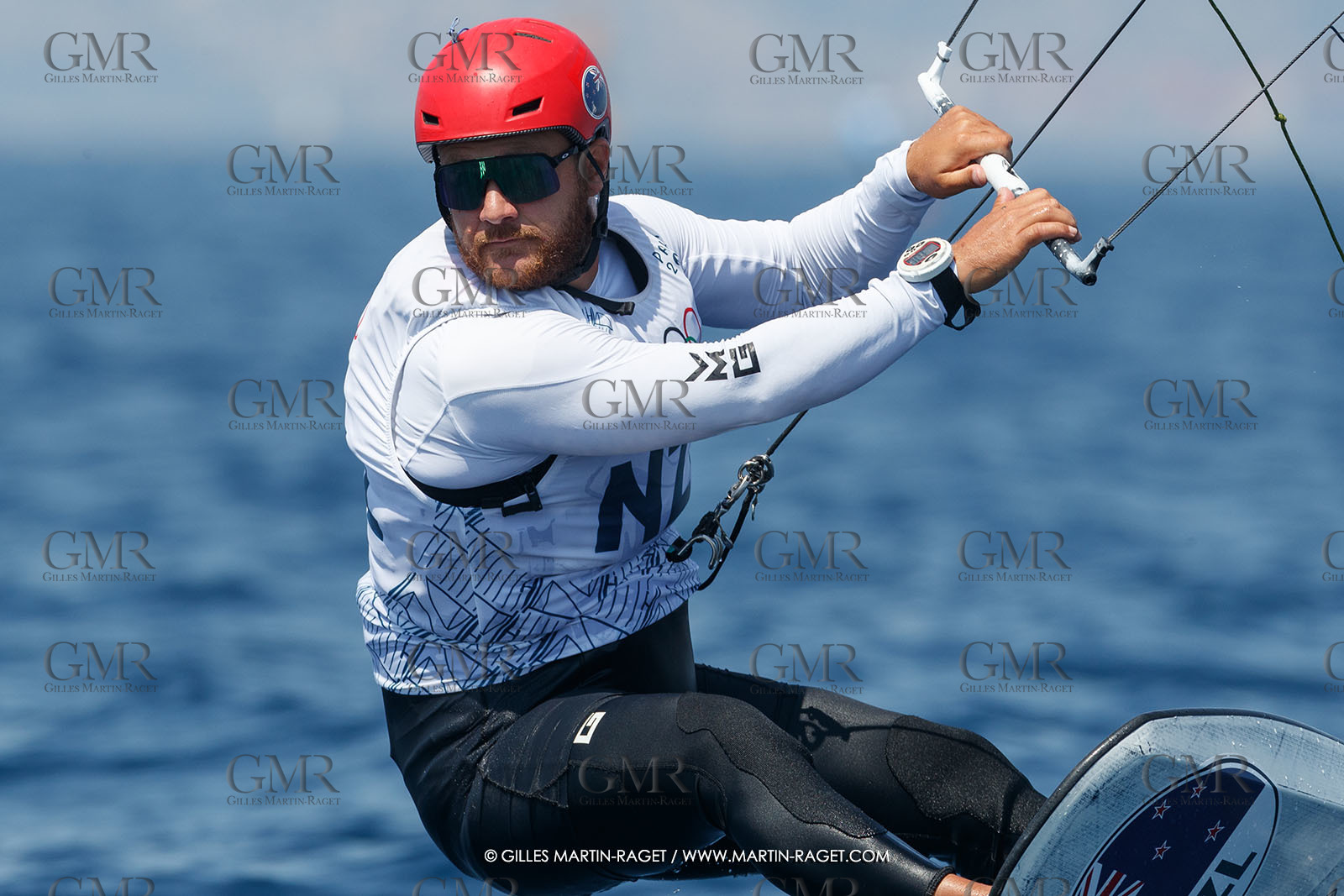 06 08 2024, Marseille (FRA), Paris 2024 Olympic Games, Sailing, Race Day 9