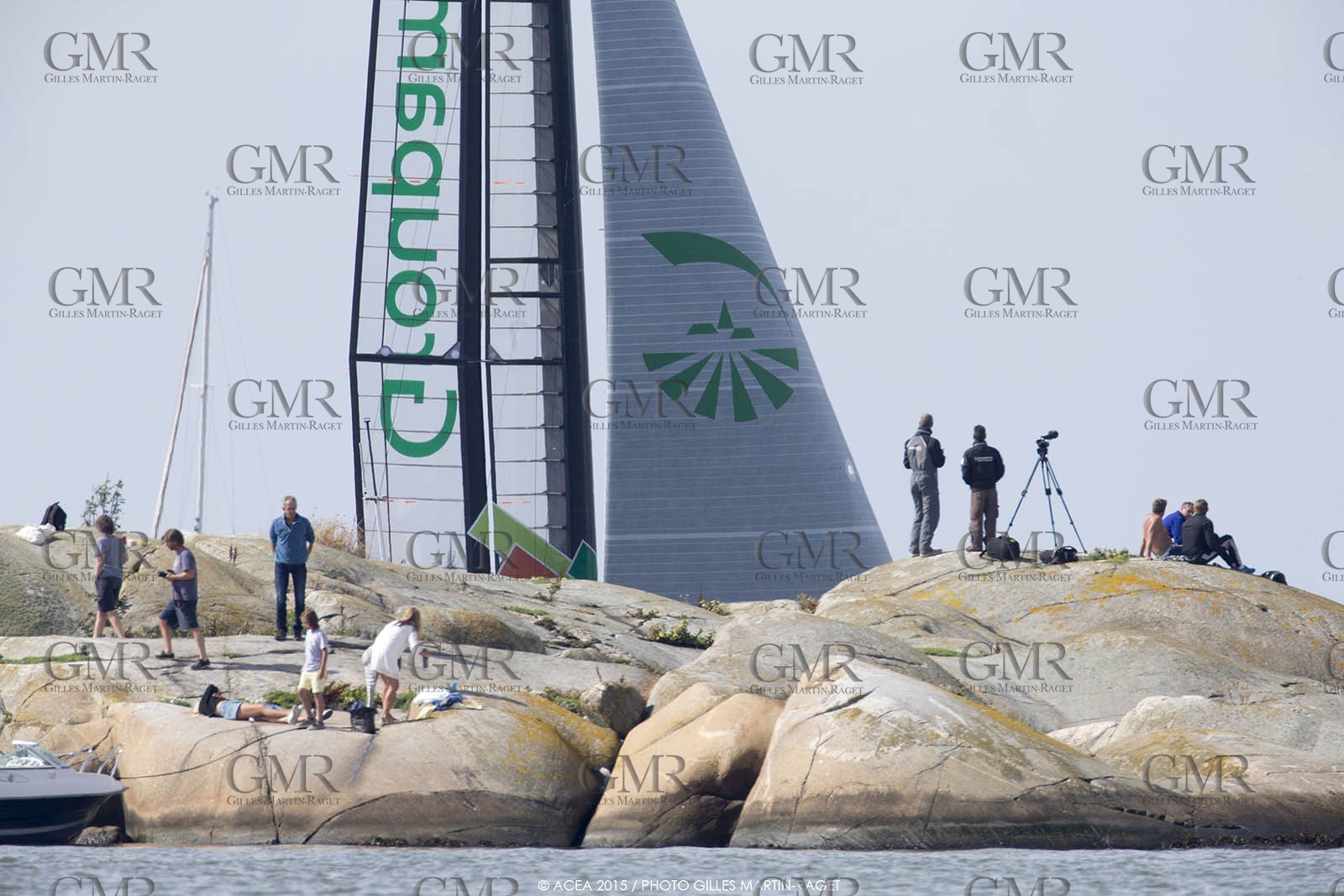 30 08 2015, Göthenburg, (SWE), 35th America's Cup, Louis Vuitton America's Cup World Series Göthenburg 2015, Race Day 2