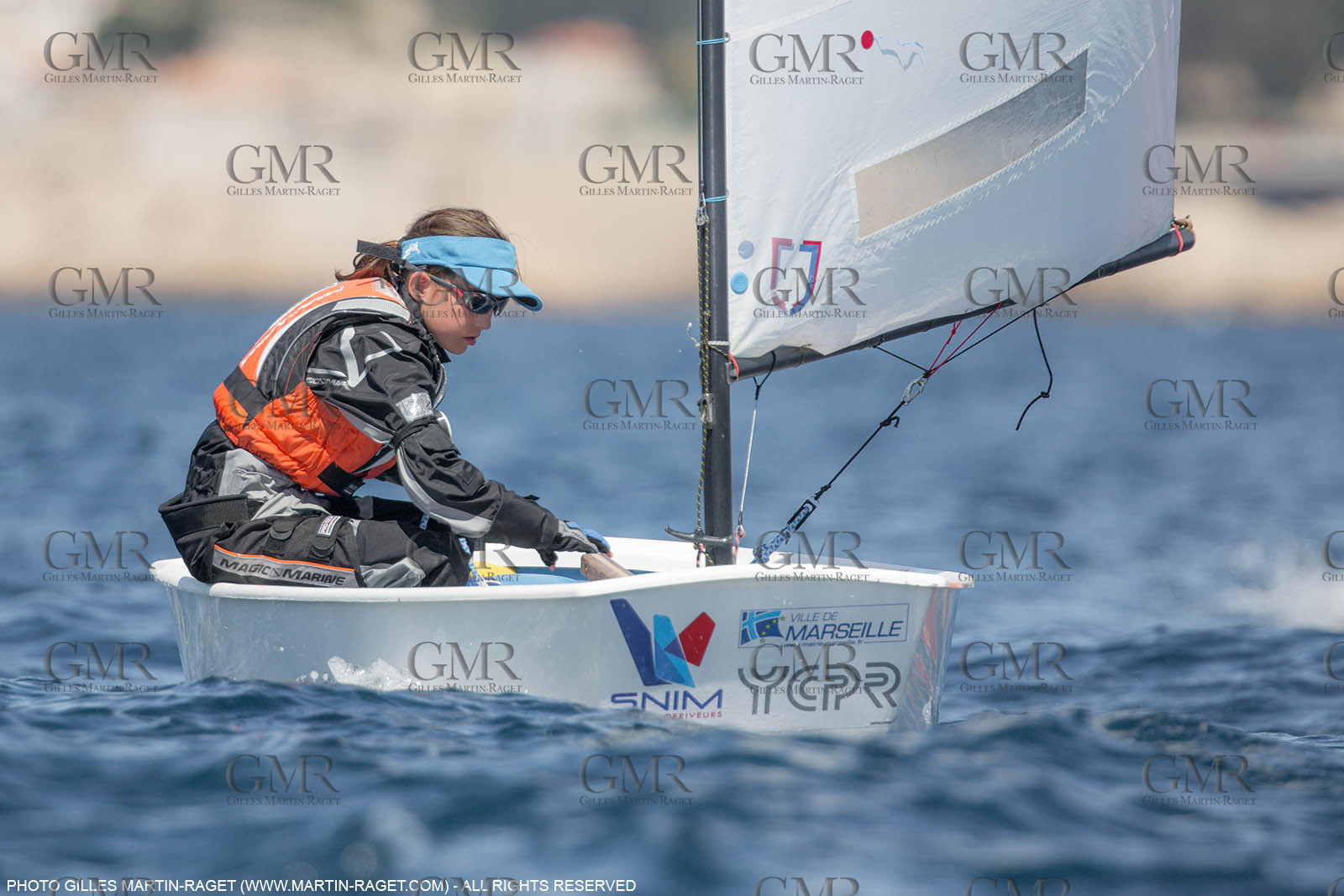 14 04 2016, Marseille (FRA,13), SNIM Dériveurs, Coupe Internationale de Printemps Optimist, Day 4