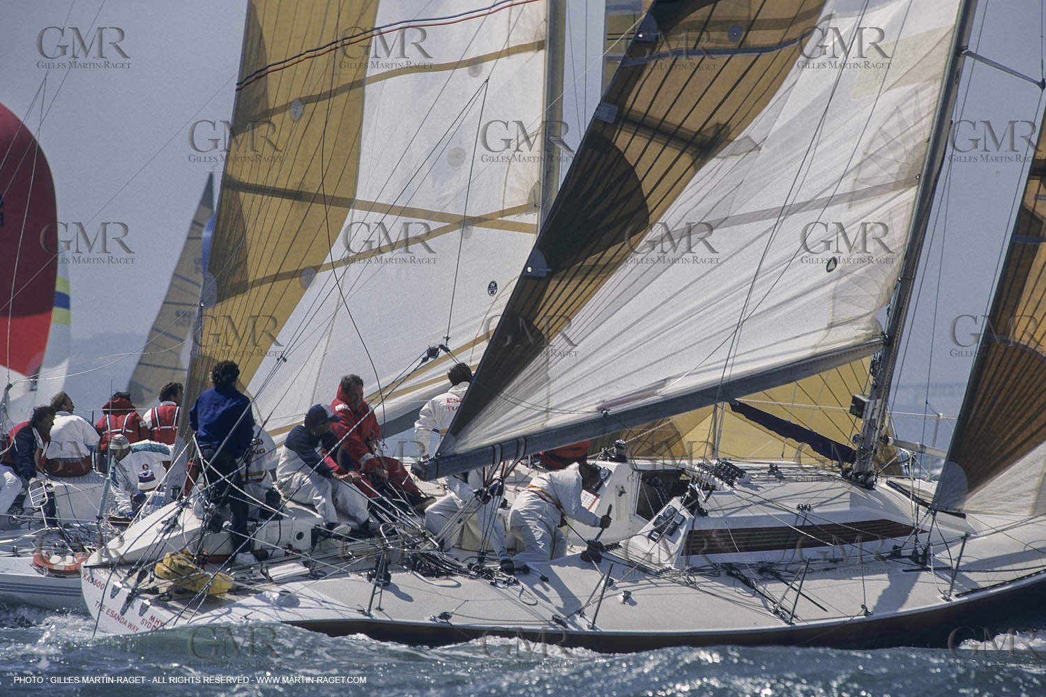 Sailing, Yacht Racing, One Ton Cup 1987, San Francisco (USA, CA)