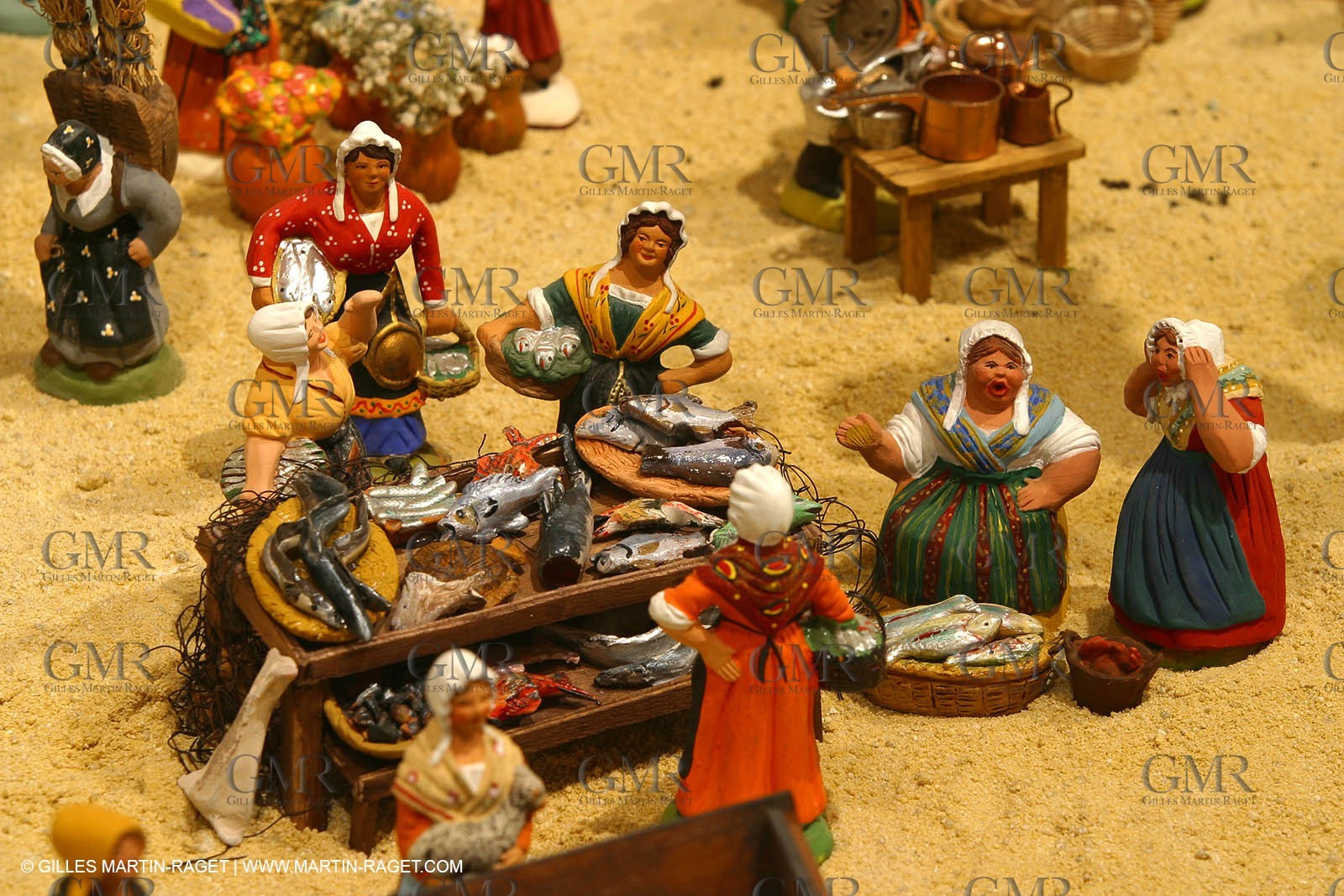 Great crib from les Saintes Maries de la mer (FRA, 13) for Christmas, December 2010