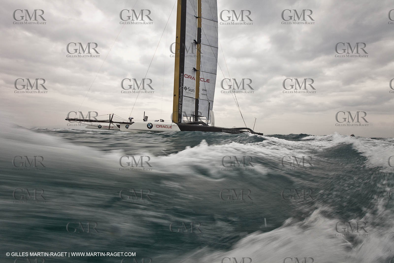 23 01 2010 - Valencia (ESP) - 33rd America's Cup - BMW ORACLE Racing - Valencia training - Day 4