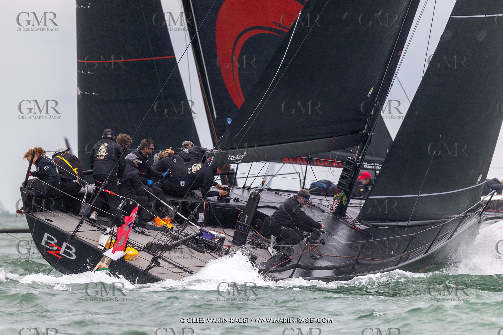 22 07 2025, Cowes (UK, IOW), Admiral's Cup 2025, Inshore Races 1 & 2,