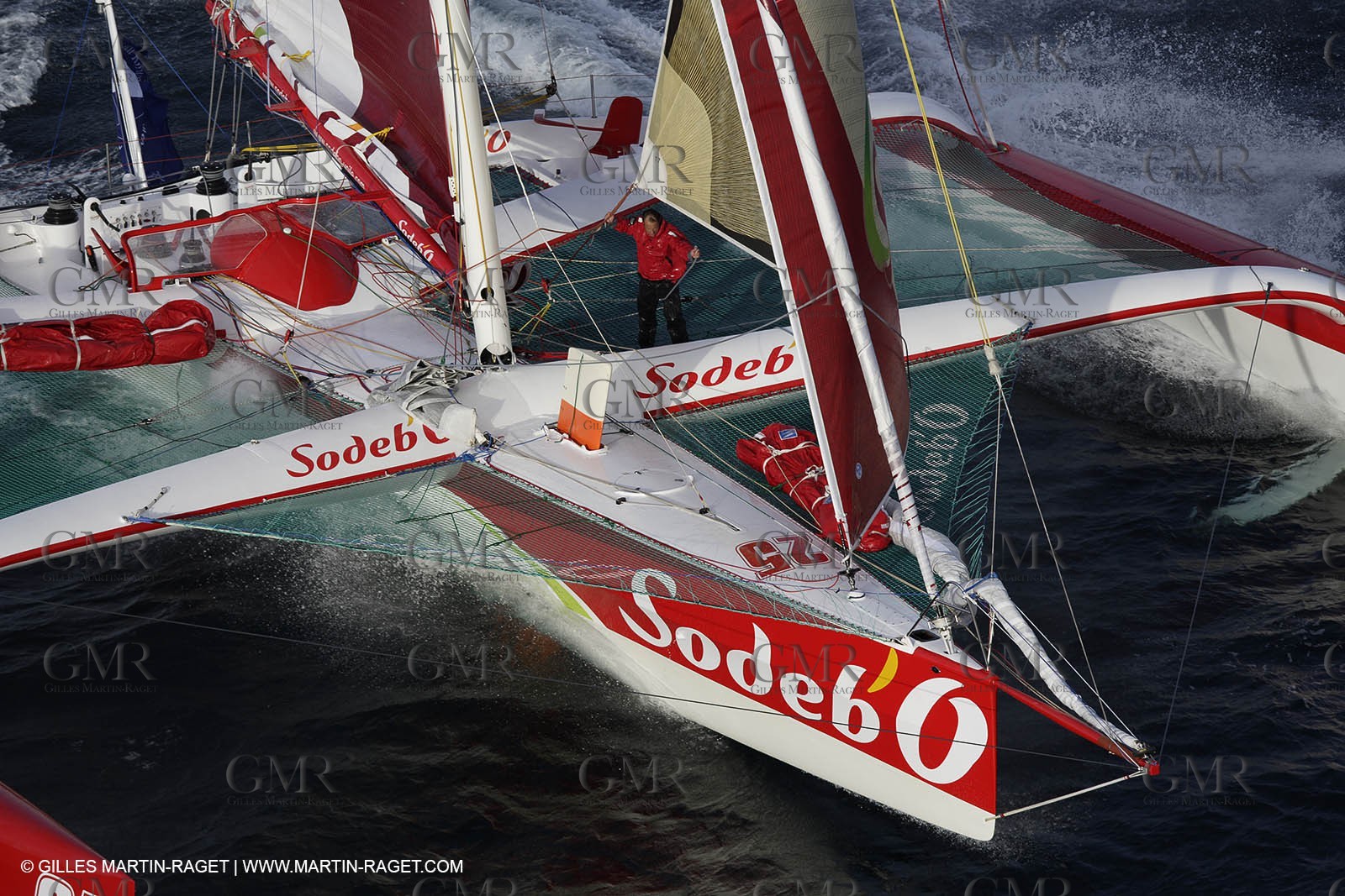 11 10 2008  -Lorient (FRA)  -  Multis Orma - Sodebo (Thomas Coville) - Route du Rhum 2006 training