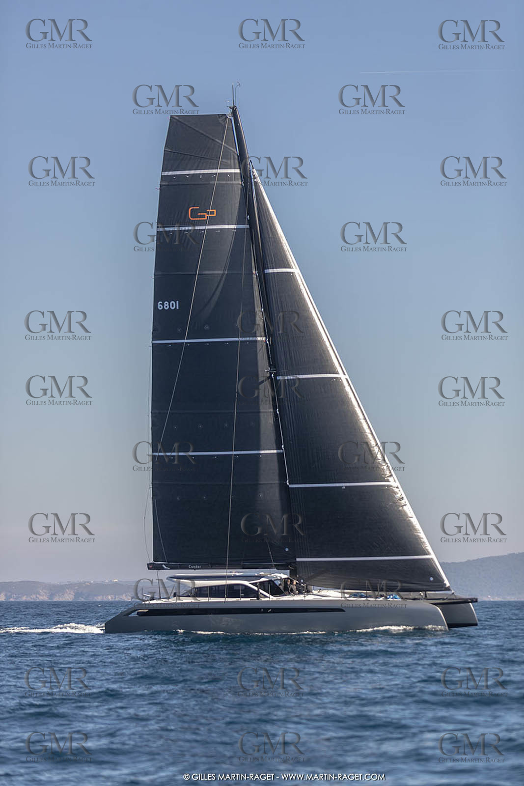 16 02 2019, Porquerolles (FRA,83), Gunboat 68 sail testing  3
