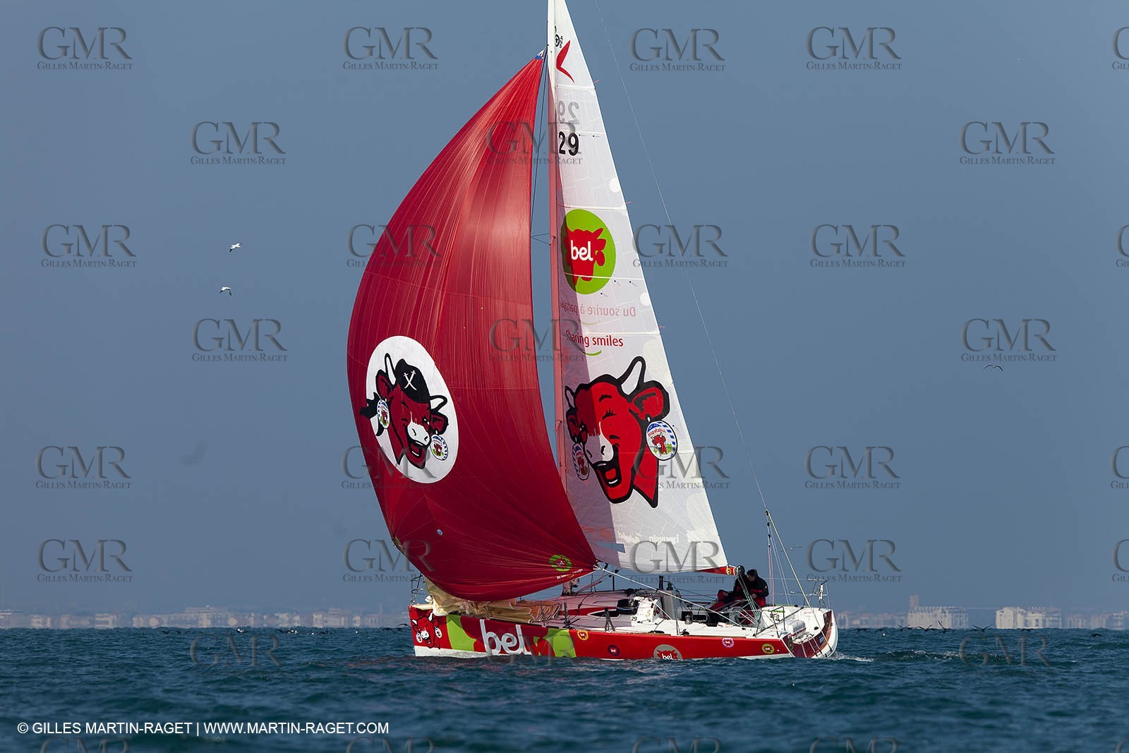 13 03 2010 -  La Grande Motte   Port Camargue (FRA) - Groupe Bel - Kito de Pavant   Sebastien Audigane training for Transat AG2R