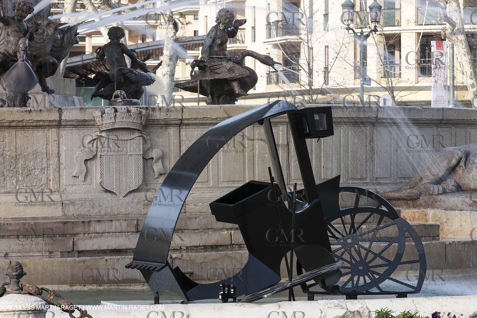 12 01 2013 - Aix en Provence (FRA,13) - Marseille Provence 2013,European  Capitale of Culture, L'Art à l'endroit (art in the place), Rachel Feinstein Piece