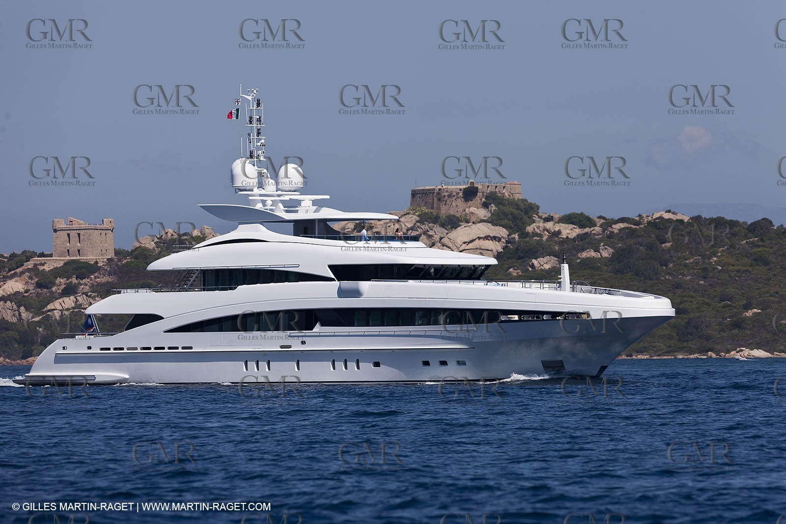 18 08 2011 - La Maddalena (ITA, Sardinia) - Motor yacht Inception