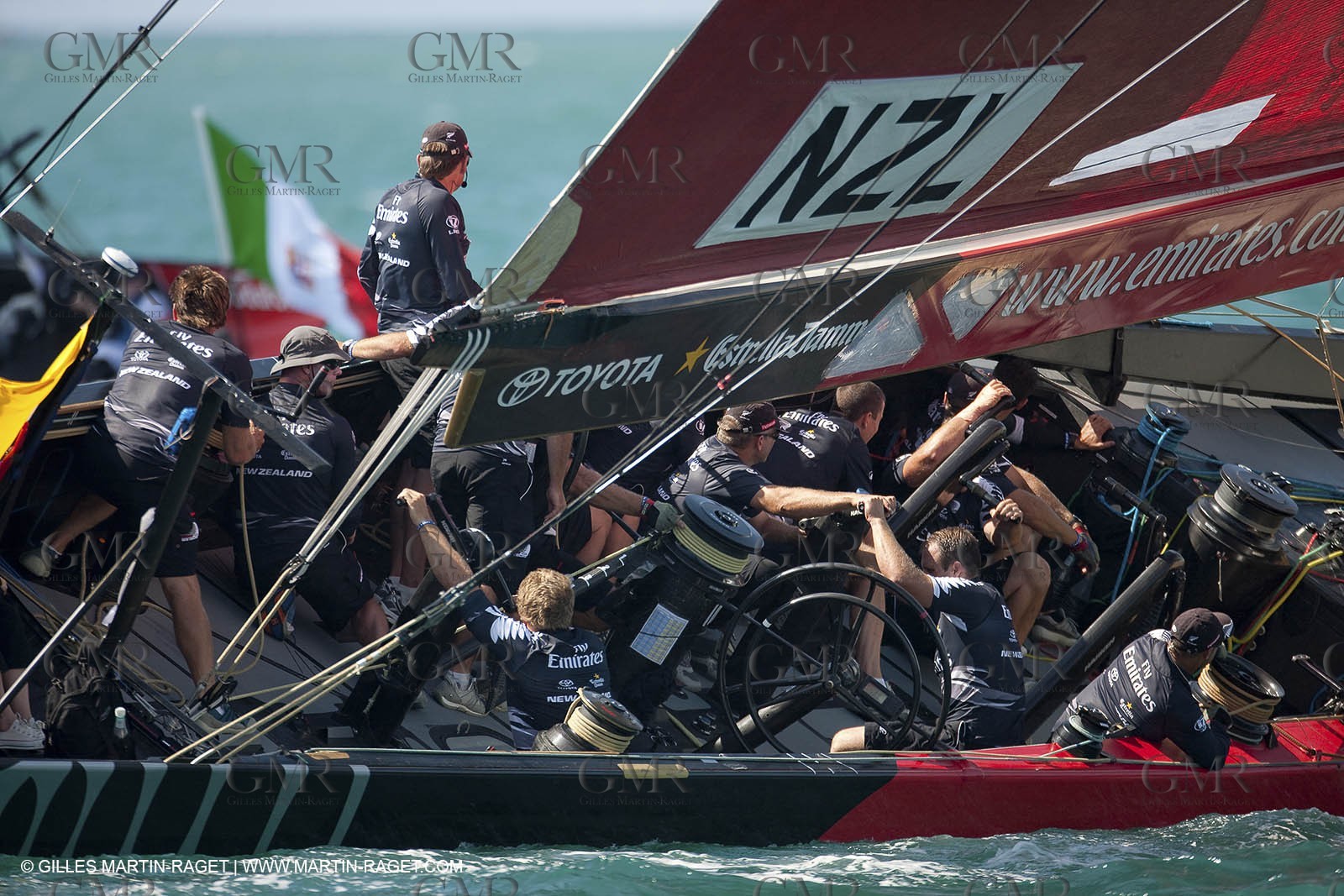 05 02 2009 - Auckland (NZL) -  Louis Vuitton Pacific Series -  Racing Day 4 - Round Robin 2