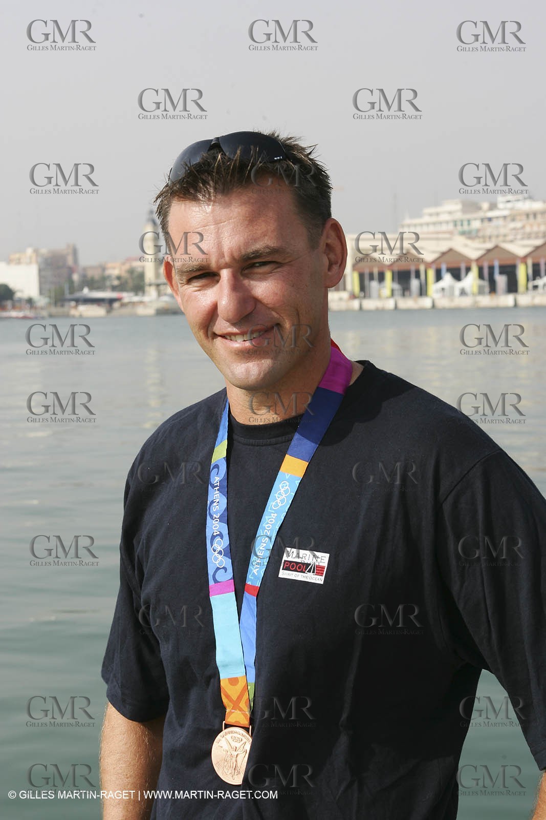 Xavier Rohart and his Star Bronze medal