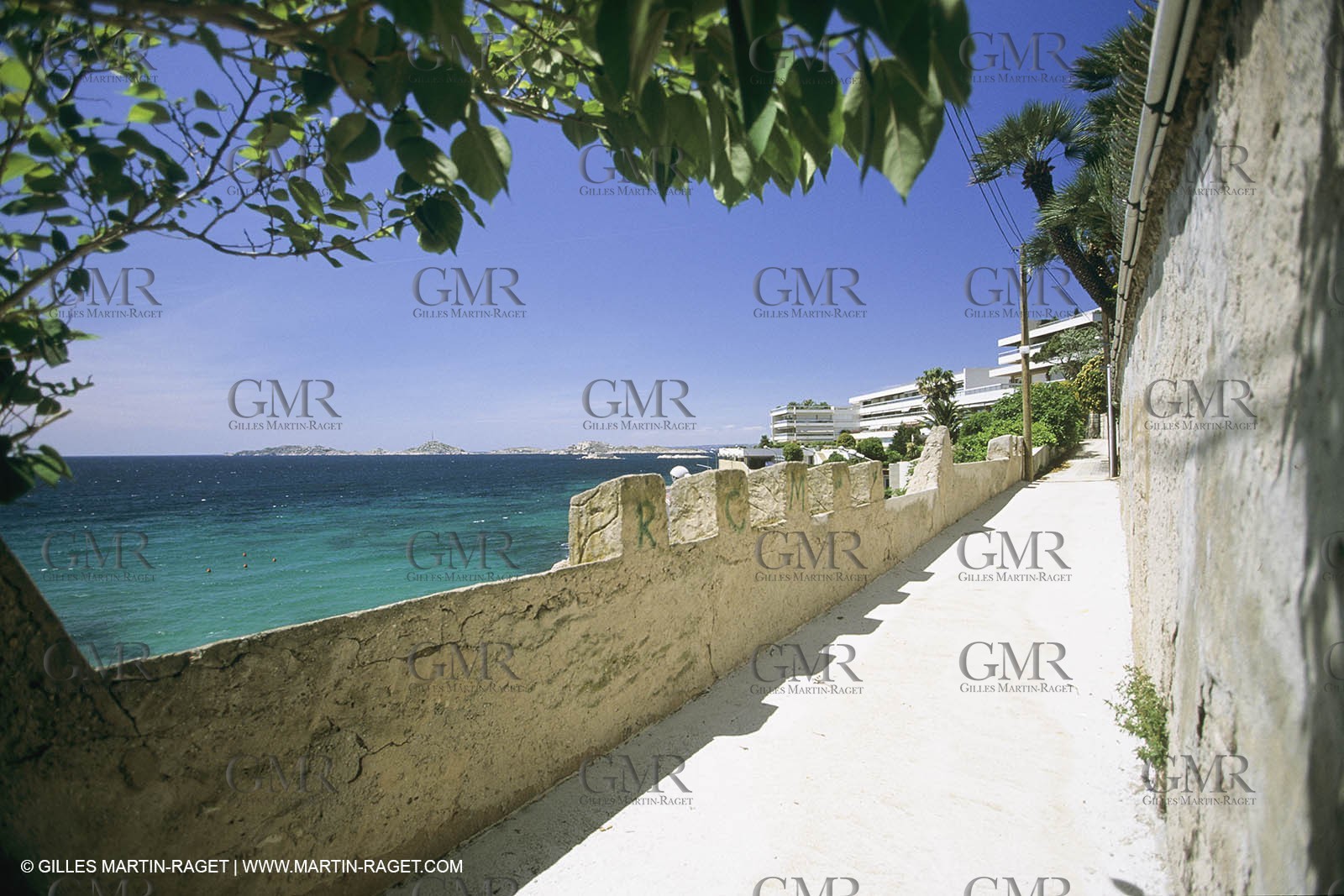 France, Provence, Marseille, villages-quartiers, Le Roucas Blanc