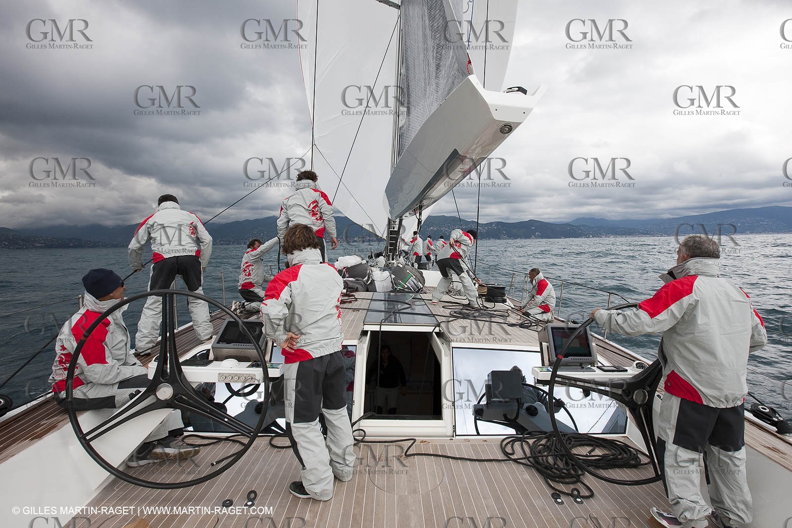 06 05 2010 - Portofino (ITA) - Nespresso Cup - Training onboard INDIO