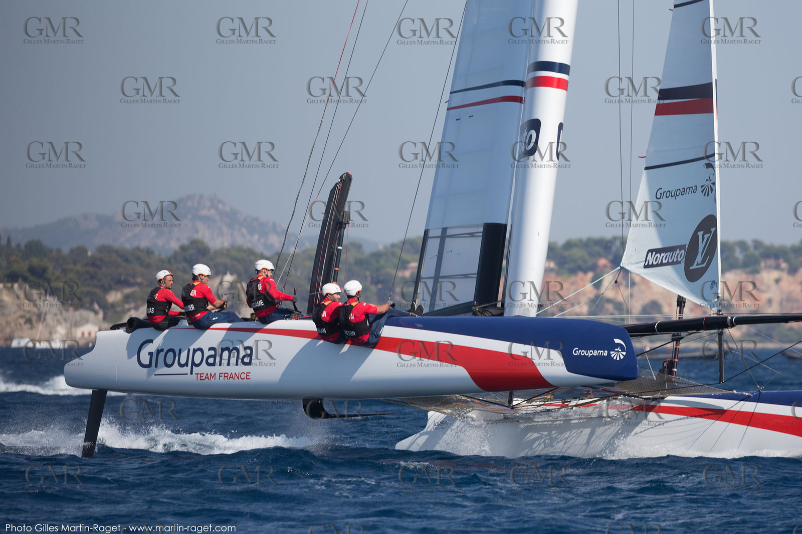 08 09 2016, Toulon (FRA, 83), Louis Vuitton America's Cup Series Toulon, open training