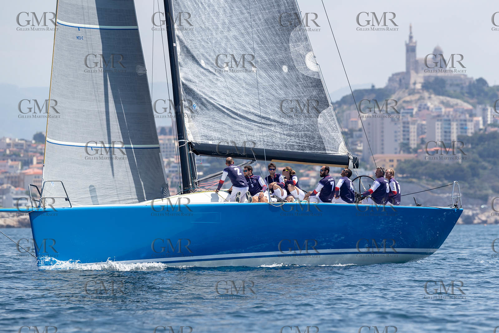 07 06 2021, Marseille (FRA,13), SSL Team France, Entraînement à bord de Tonerre de Glenn