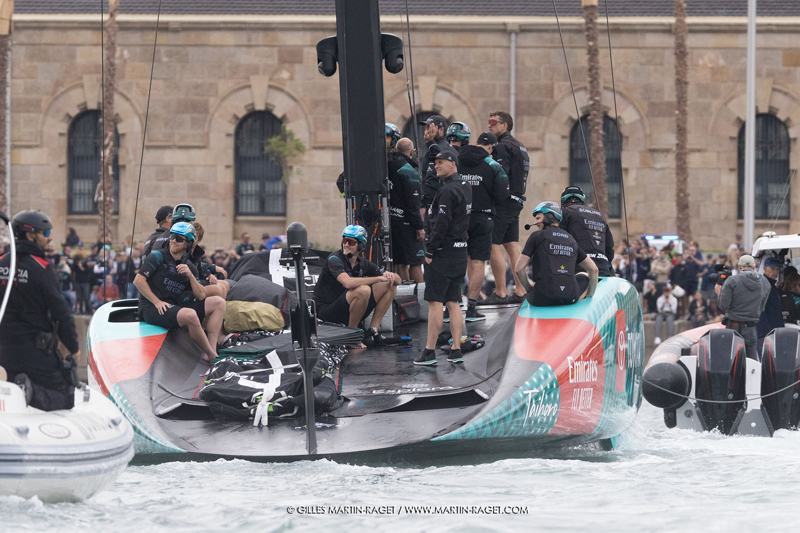 18 10 2024, Barcelona (ESP), Louis Vuitton 37th America's Cup, Final Match, Race Day 5,