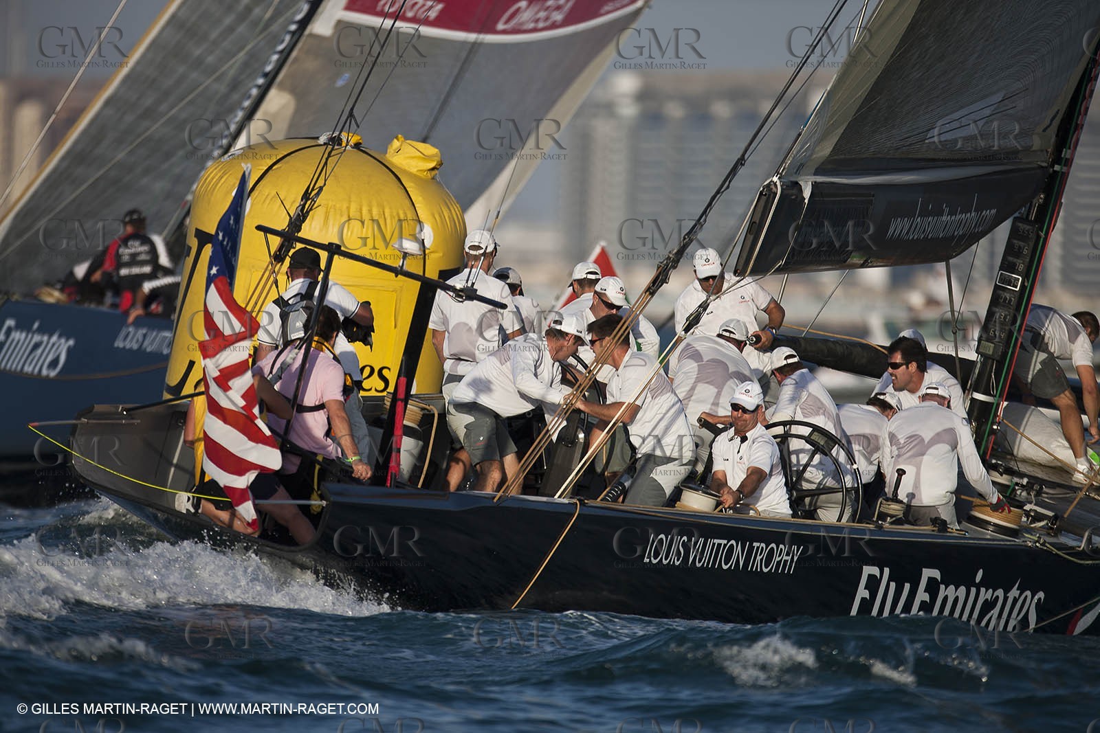 17 11 2010 - Dubai (UAE) - Dubai Louis Vuitton Trophy -  BMW ORACLE Racing Vs  Emirates Team New Zealand
