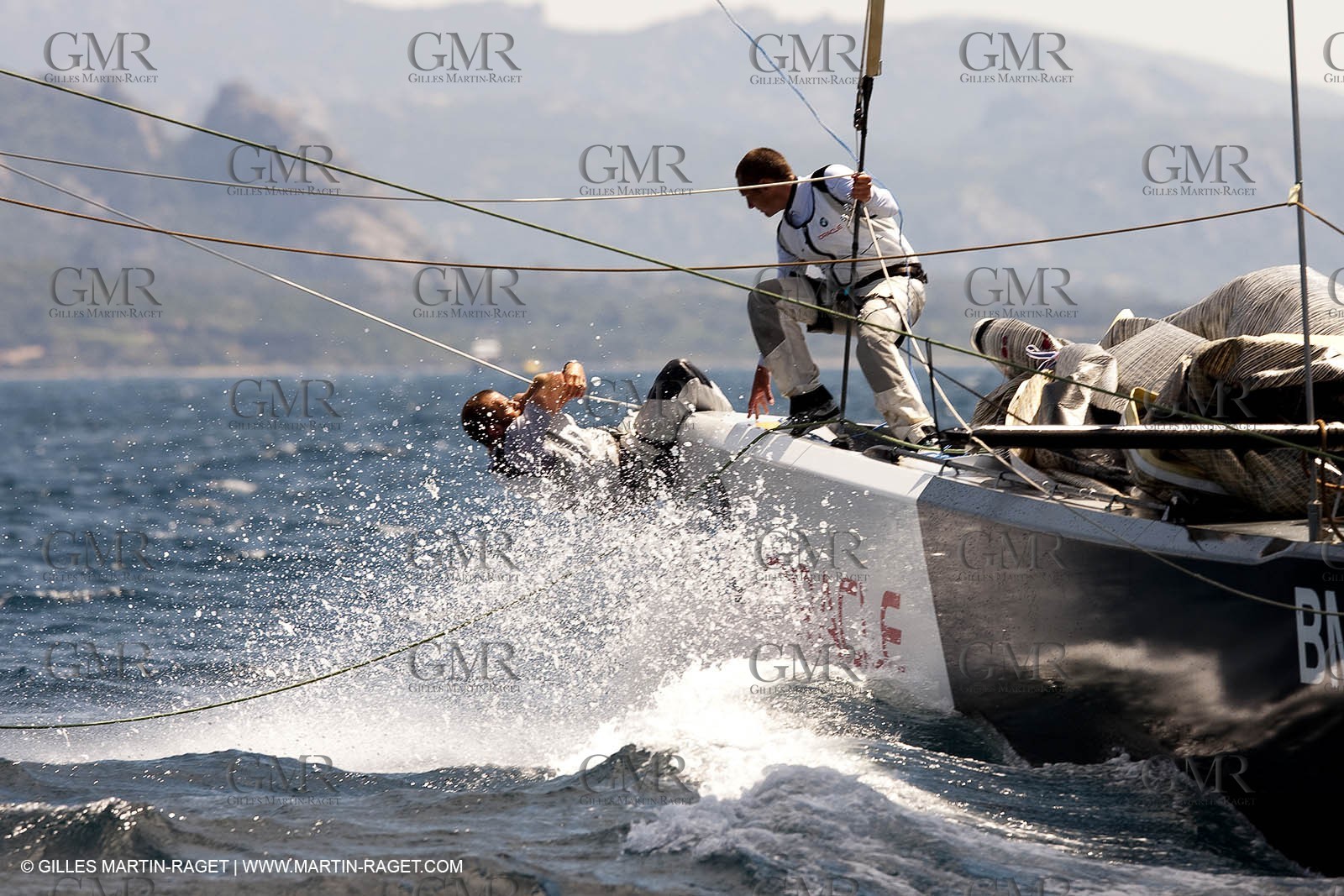 19 05 2010 - La Maddalena (ITA, Sardinia) Louis Vuitton Trophy - BMW ORACLE Racing - Training