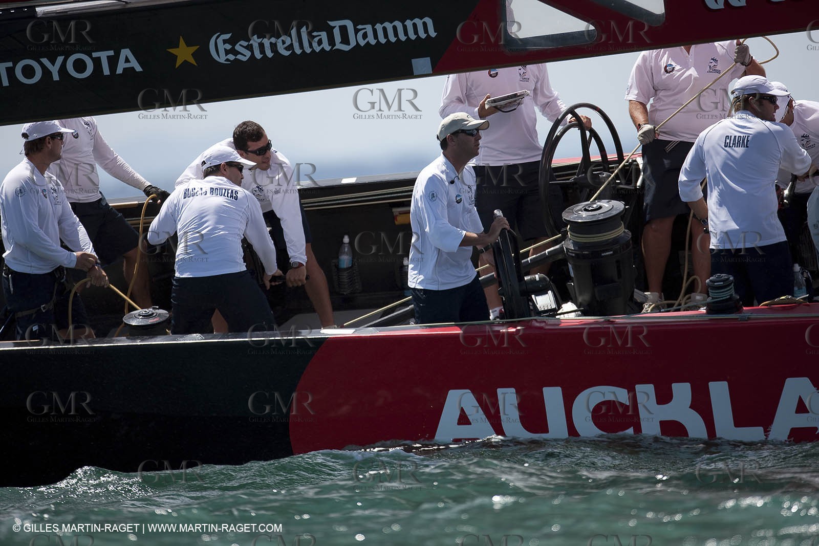 01 02 2009 - Auckland (NZL) -  Louis Vuitton Pacific Series -  Racing Day 3 - Round Robin 1