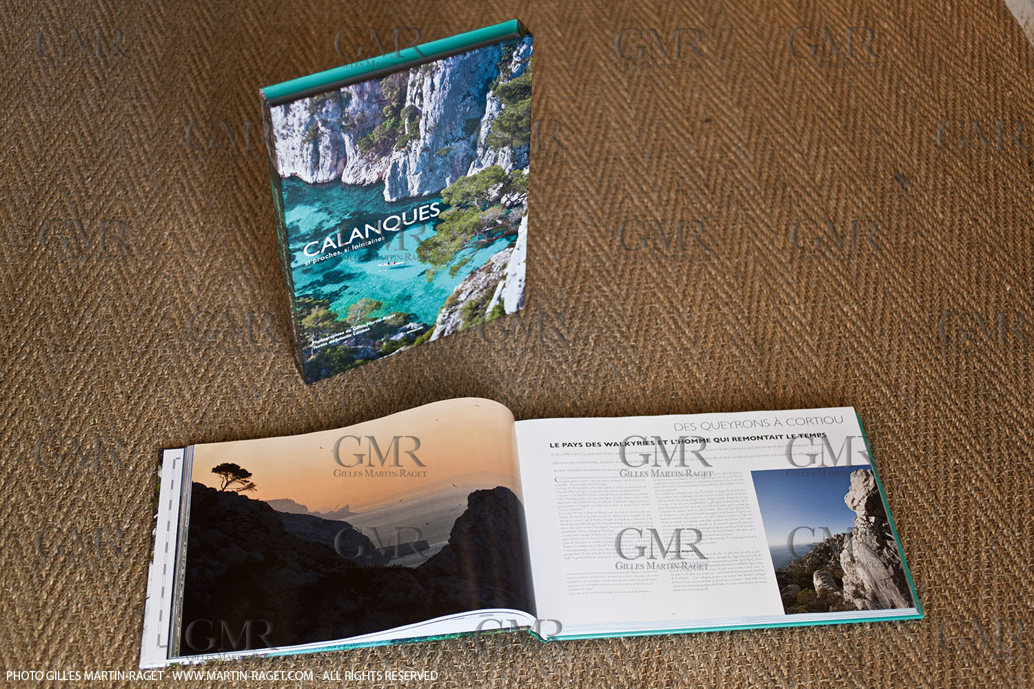 09 11 2010 - Marseille (FRA,13) - Photos odf the book Calanques, Si proches, si lointaines, Ed. Cres, Words by Juliette Lembot, Photos by Gilles Martin-Raget