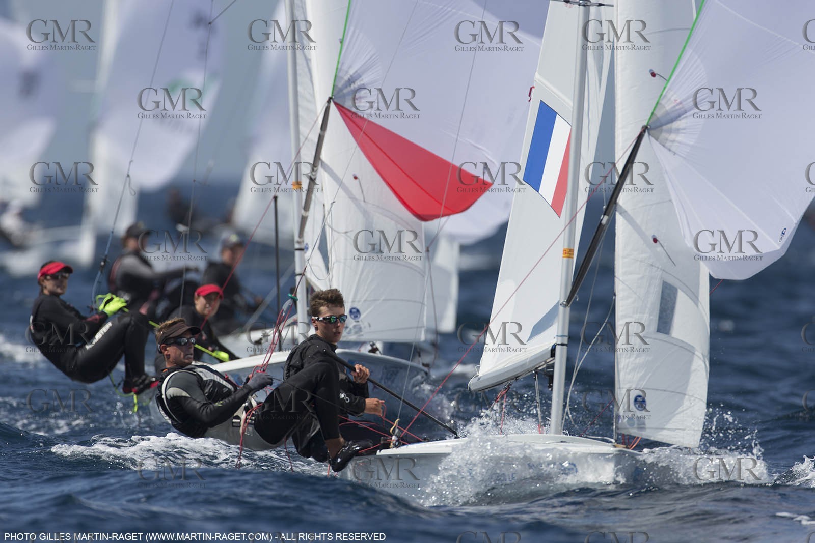 12 04 2015, Marseille (FRA), Yachting Club de la Pointe Rouge - Coupe Internationale de Printemps des 470, Final Day