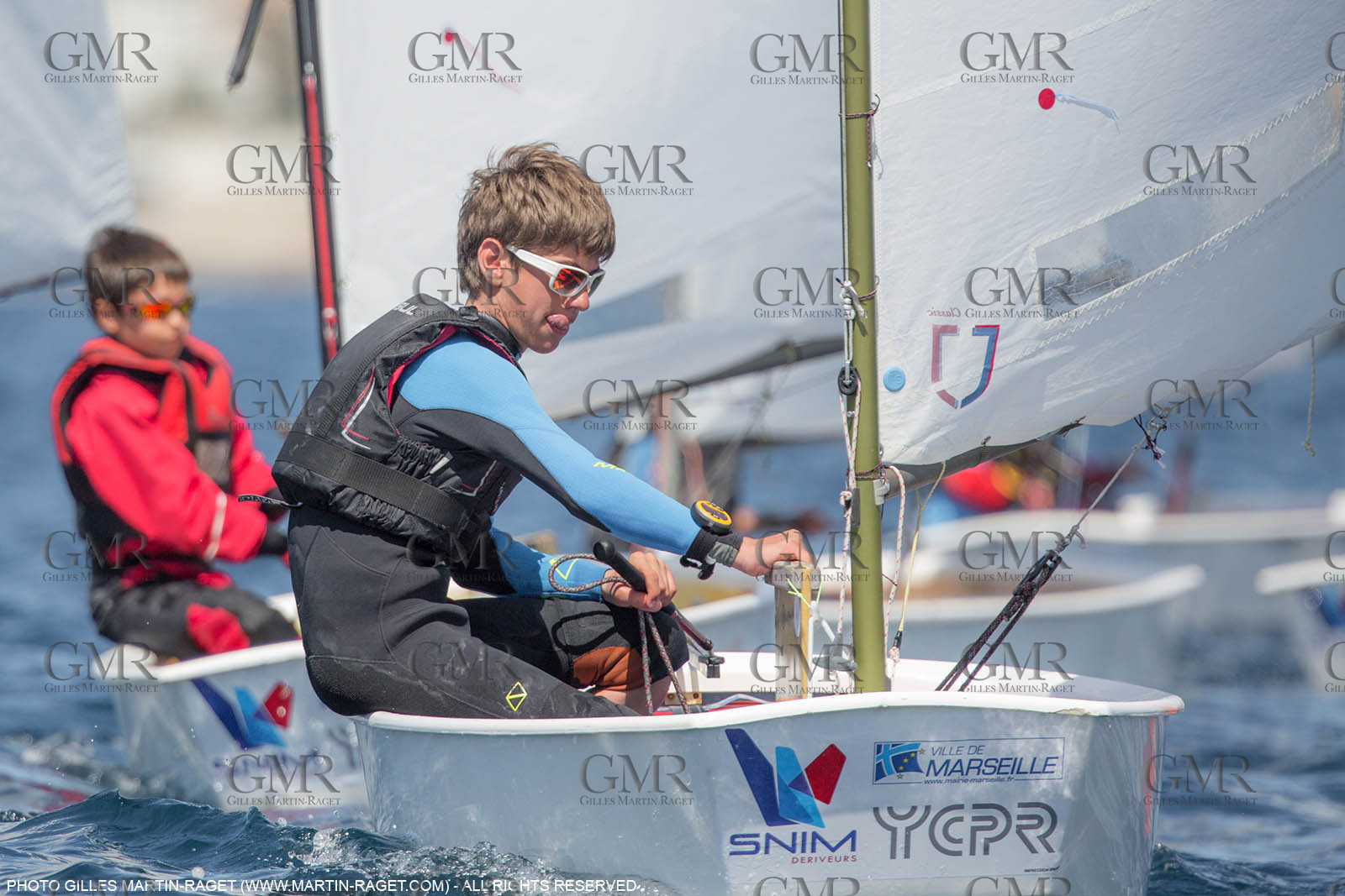 14 04 2016, Marseille (FRA,13), SNIM Dériveurs, Coupe Internationale de Printemps Optimist, Day 4