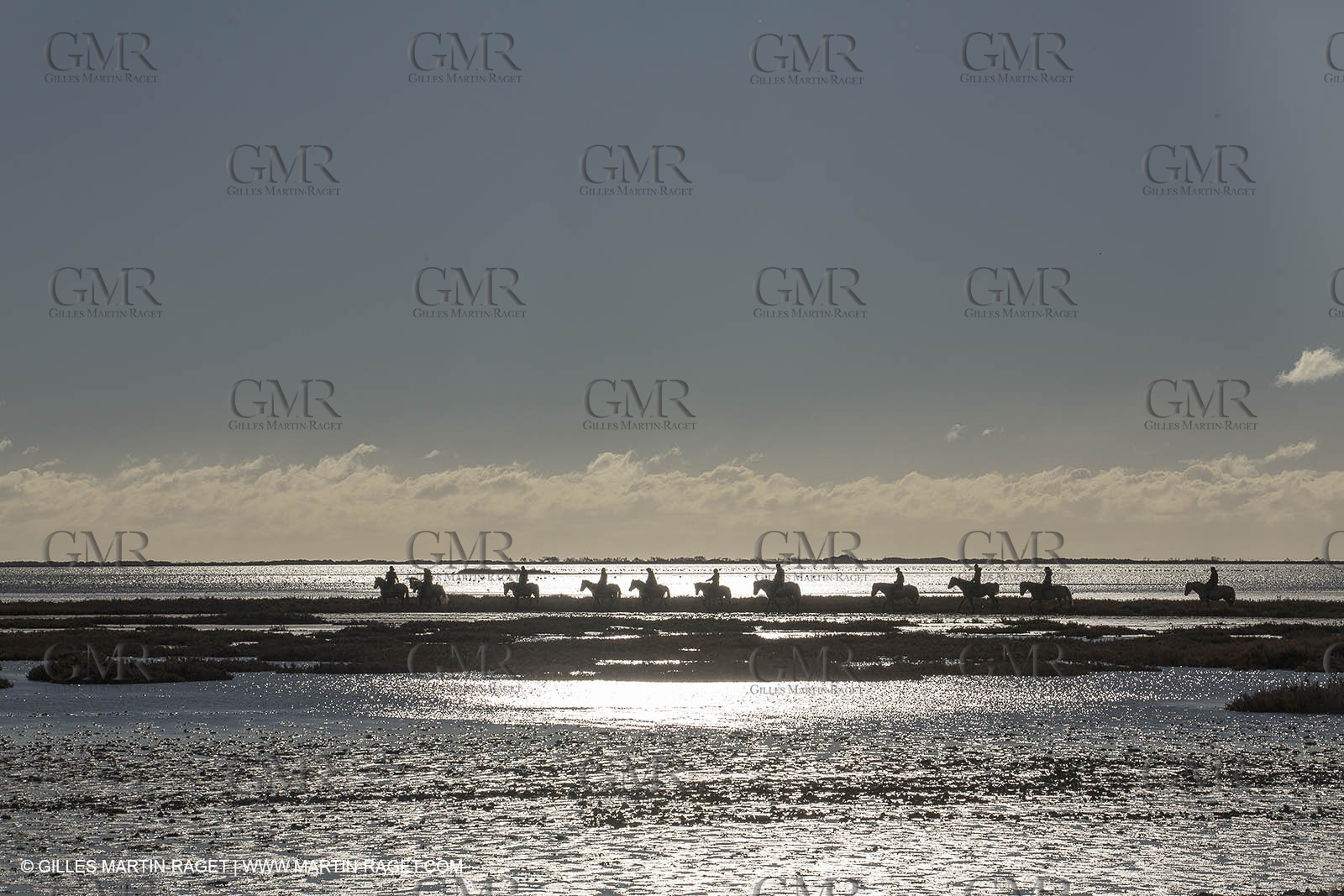 26 12 2013 - Les Saintes Maries de la Mer (FRA,13) - Horse riding at Cabanes de Cacharel