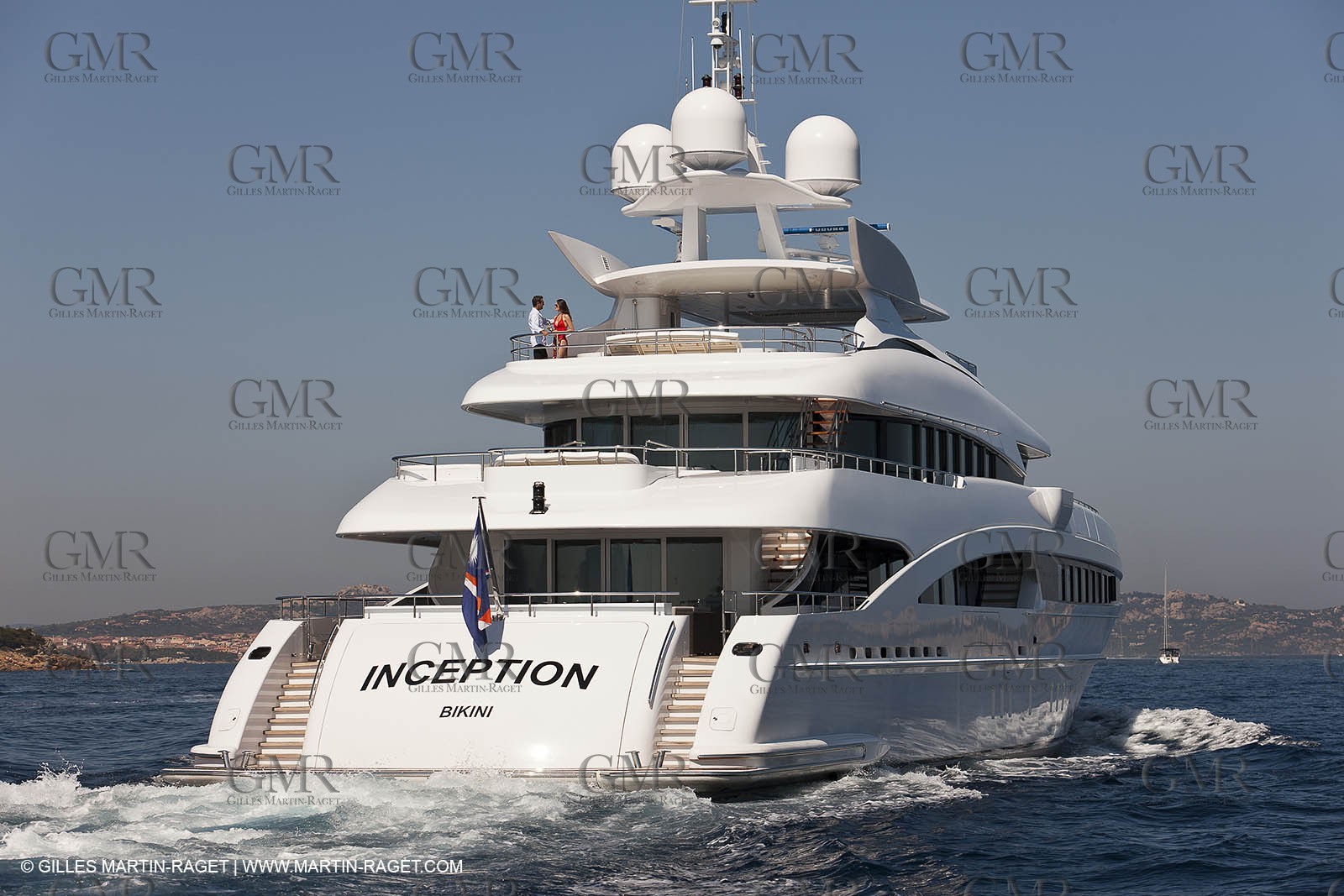 18 08 2011 - La Maddalena (ITA, Sardinia) - Motor yacht Inception