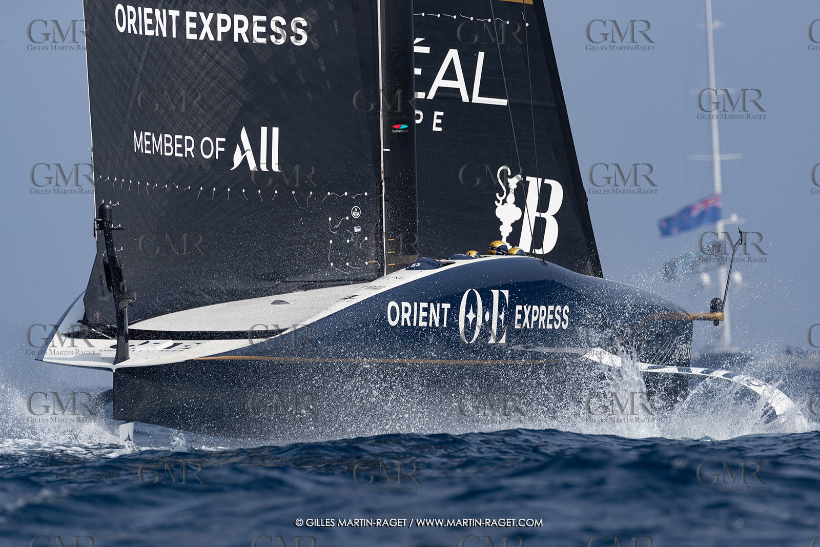 22 08 2024, Barcelona (ESP), Louis Vuitton 37th America's Cup, Louis Vuitton Preliminary Regatta, Race Day 1