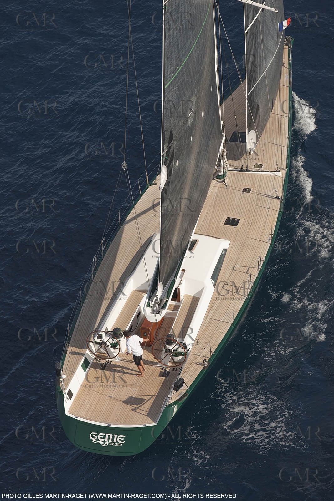 25 06 2015, Saint Tropez (FRA,83) , Sailing, Super yachts, Wally, Genie of The Lamp