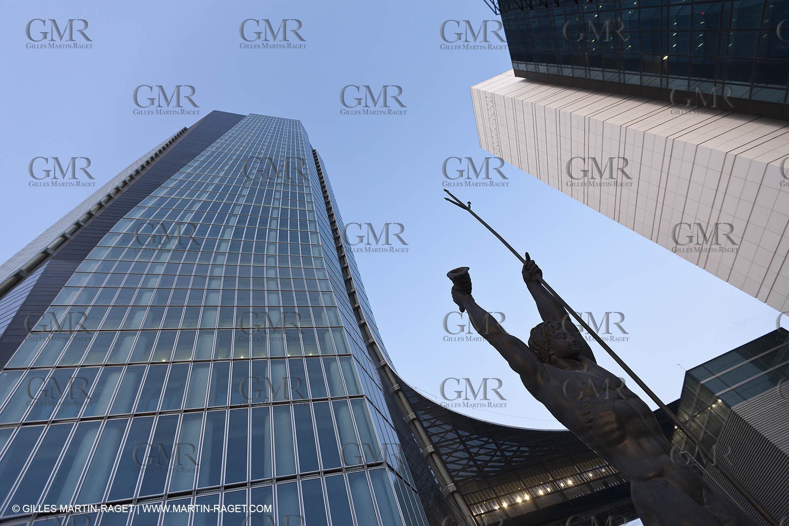 08 03 2012 - Marseille (FRA, 13) - Euromediterranée distrcit - CGA-CGM tower