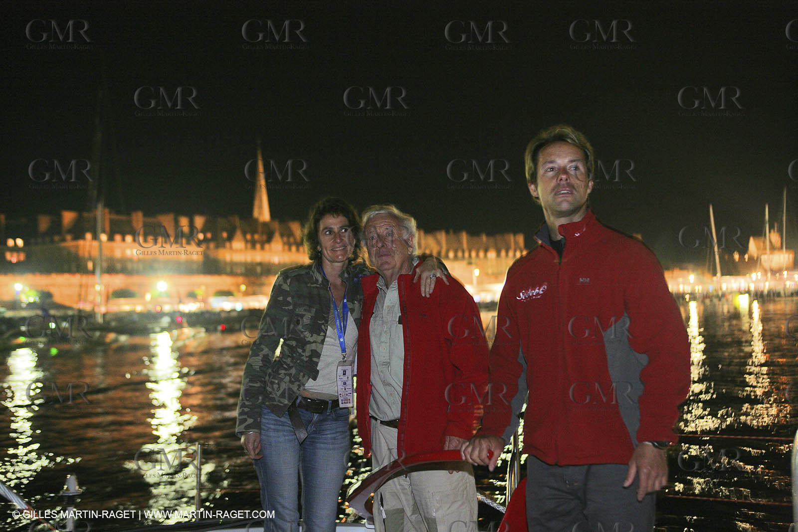 27 10 2006 - Saint Malo (FRA) - Route du Rhum 2006 - Thomas Coville - Sodeb'O - Lock passage