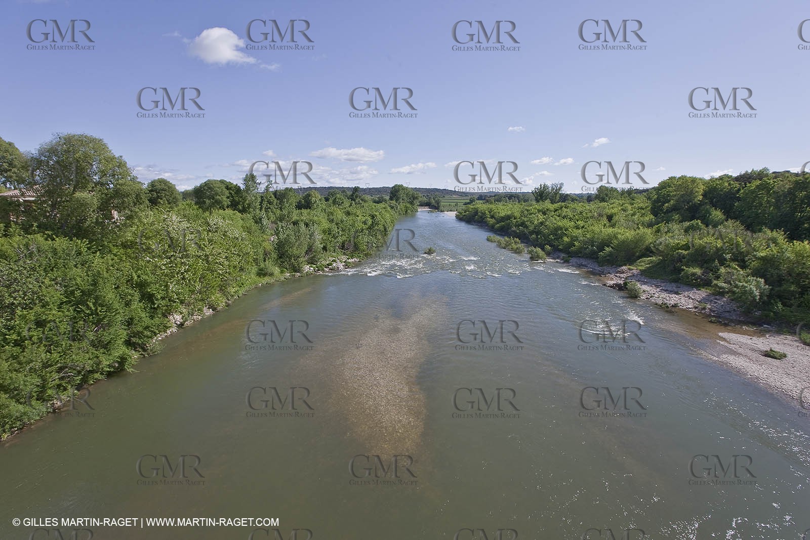 28 04 2009 - Ste Anastasie (FRA, 30) - Atlas Nîmes Métropole -  2009 campaign - Saint Nicolas bridge
