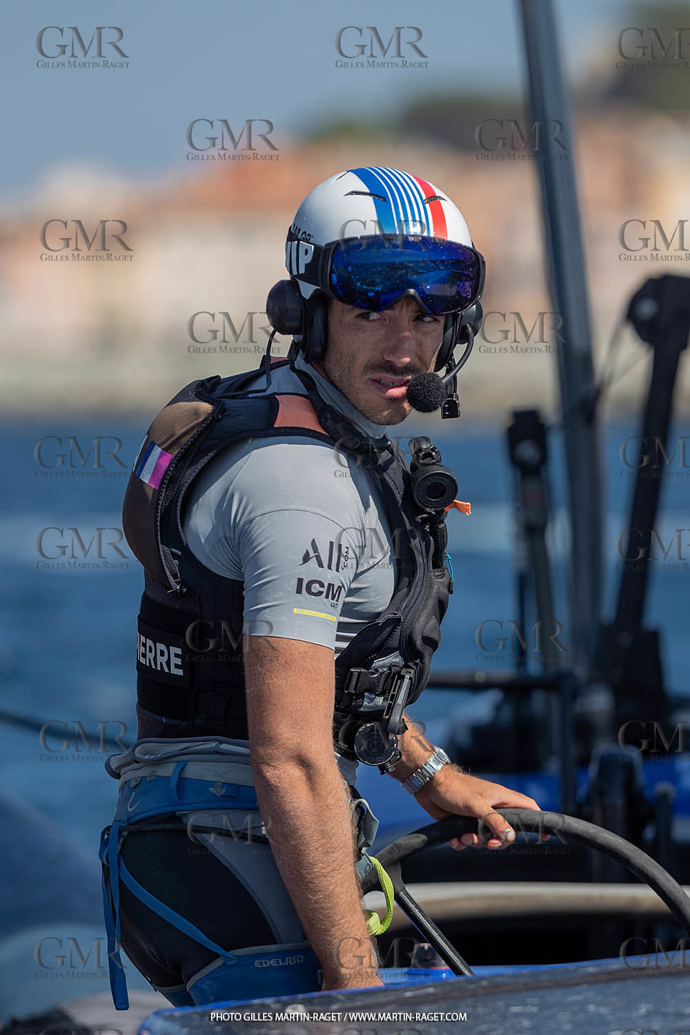 08 09 2023, Saint-Tropez (FRA,83), France SailGP 2023, Official trainings, Quentin Delapierre