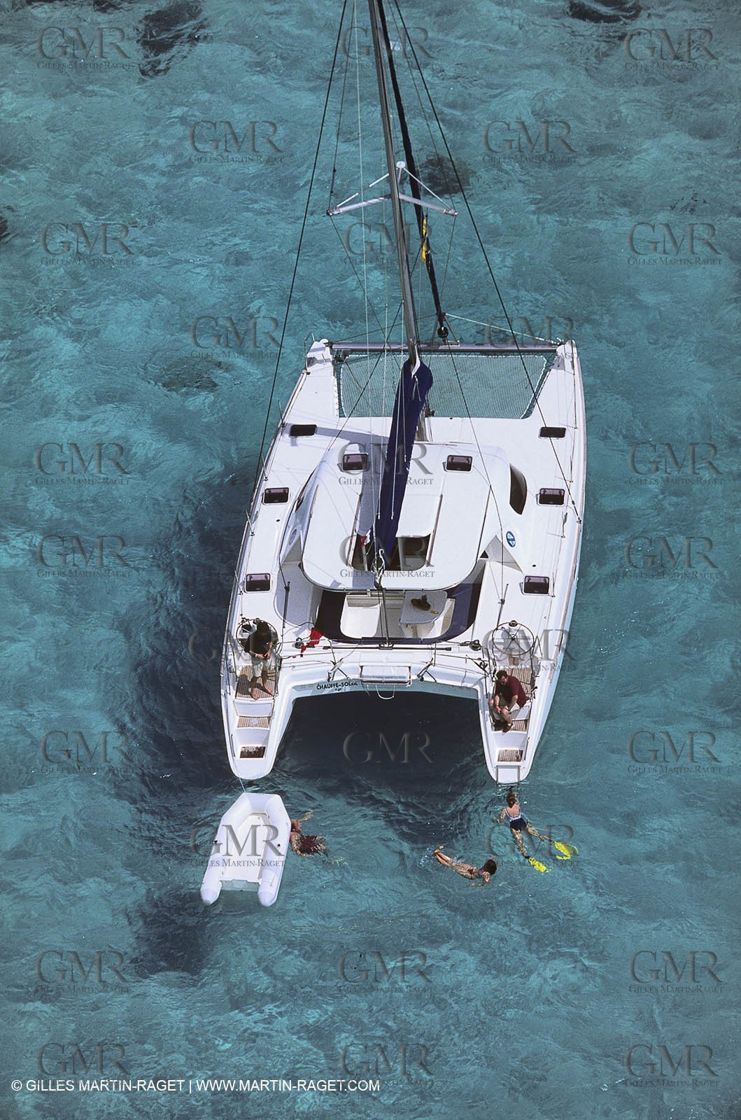 Cruising multihull mooring