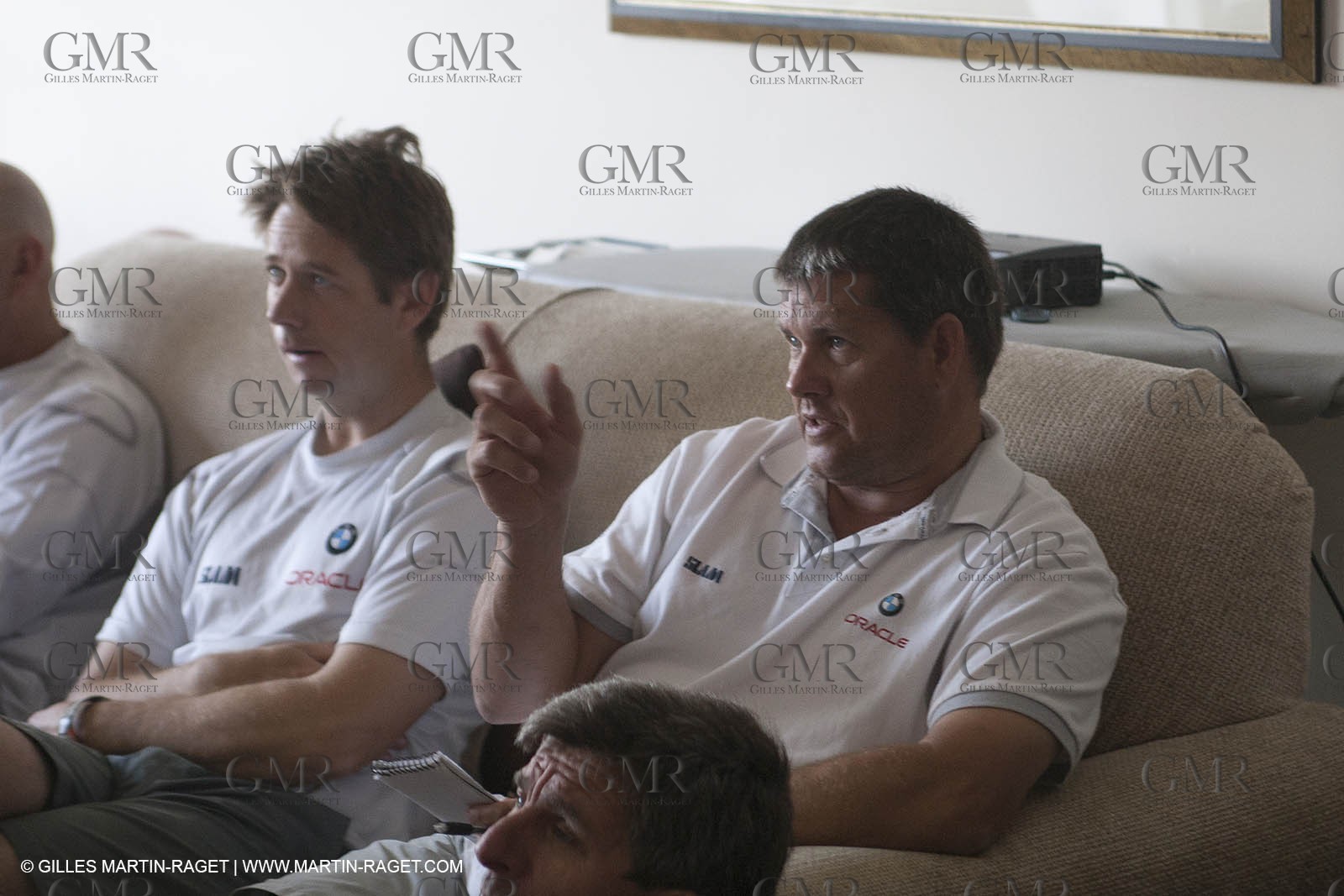 16 11 2010 - Dubai (UAE) - Dubai Louis Vuitton Trophy -  BMW ORACLE Racing - Pre race meeting
