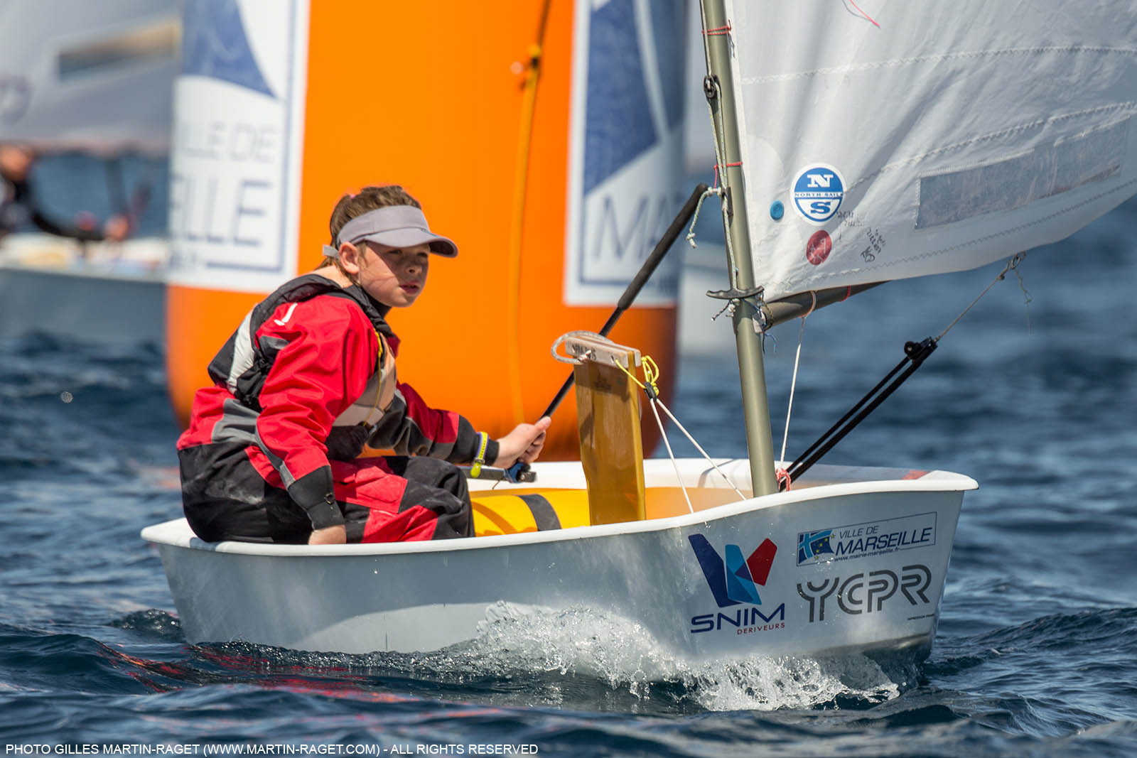 14 04 2016, Marseille (FRA,13), SNIM Dériveurs, Coupe Internationale de Printemps Optimist, Day 4