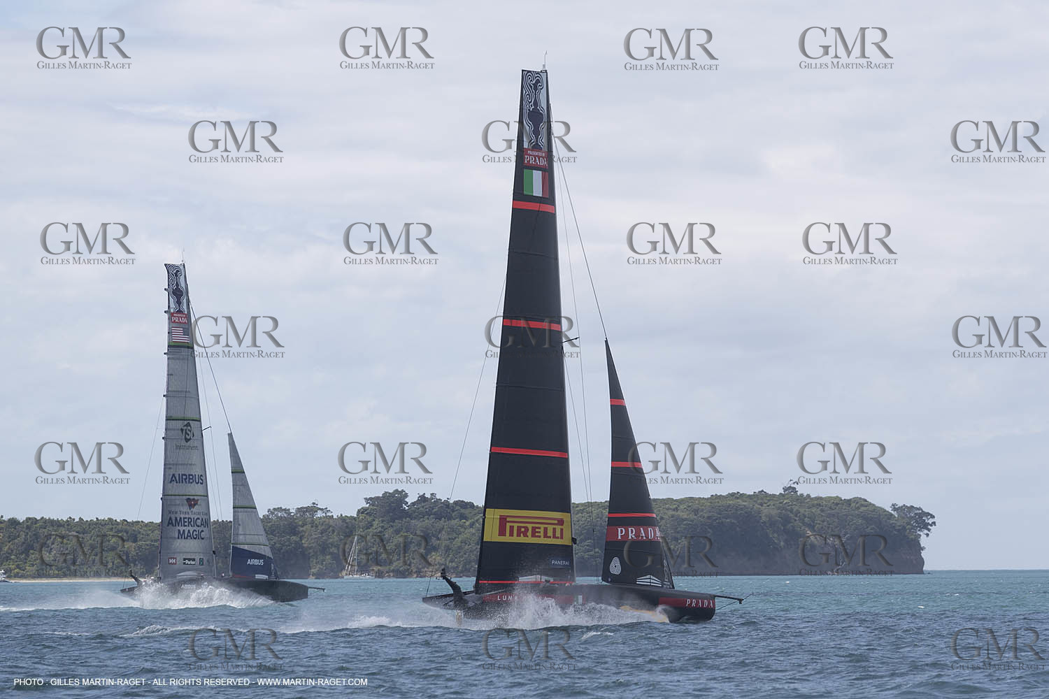 08 12 2020 - Auckland (NZL) - 36th America's Cup - Practice Sessions - Day 1