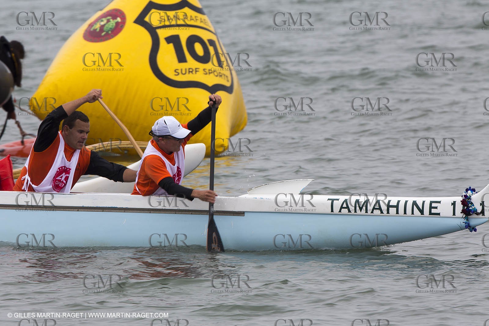 10 08 2013 - San Francisco (USA,CA) - 34th America's Cup - AC Open - Outrigger Canoe Races et Hula Danceperformance at Marina Green Village