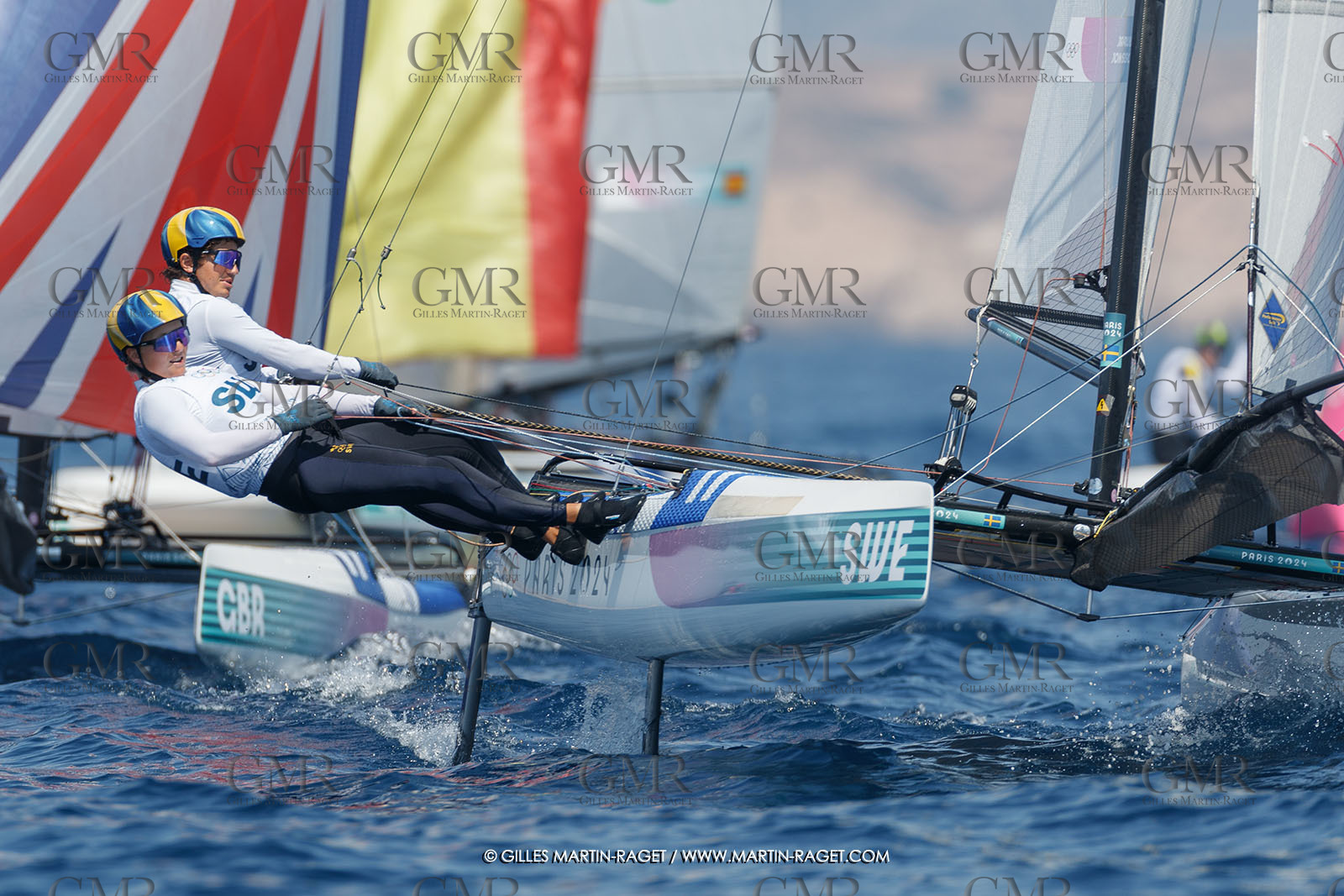 06 08 2024, Marseille (FRA), Paris 2024 Olympic Games, Sailing, Race Day 9