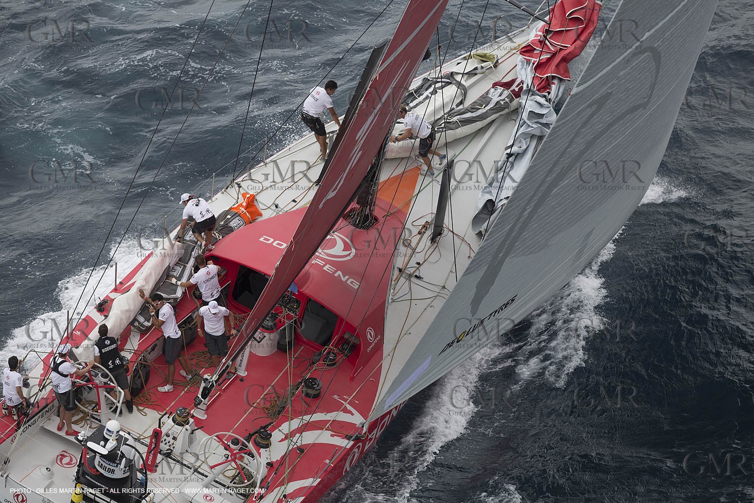 11 10 2014, Alicante (ESP), Volvo Ocean Race 2014-15, Team Alvimedica