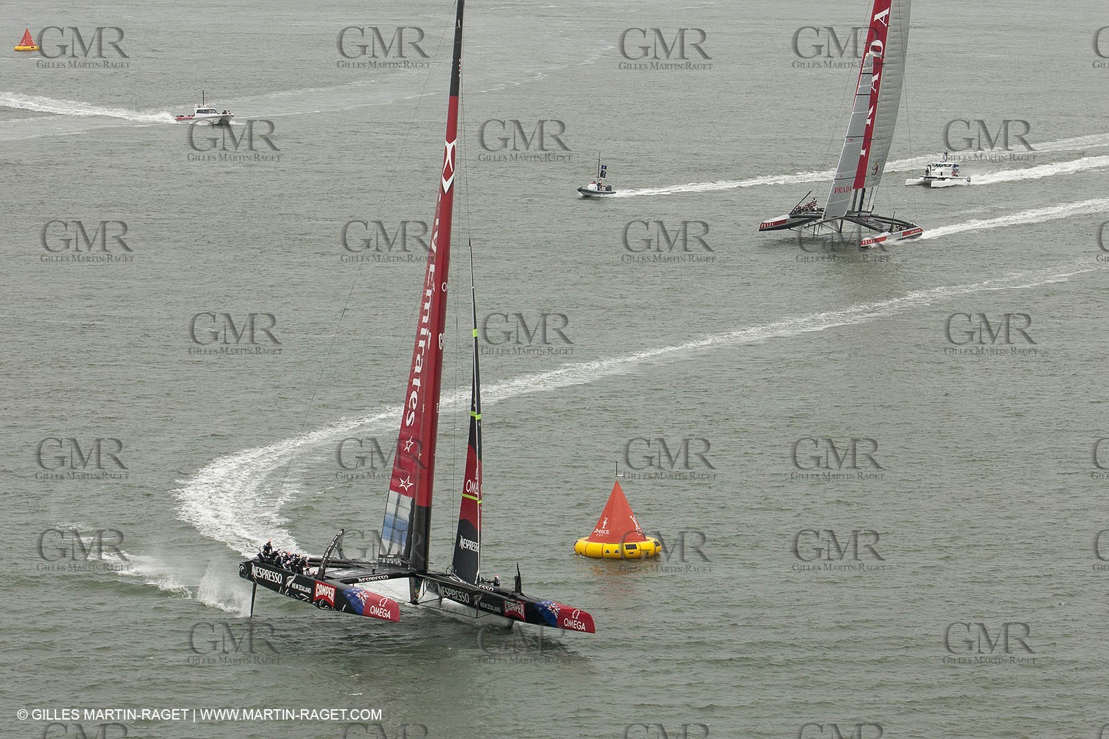 23 07 2013 - San Francisco (USA,CA) - 34th America's Cup - Louis Vuitton Cup - Race Day 9 - Emirates New Zealand Vs Luna Rossa
